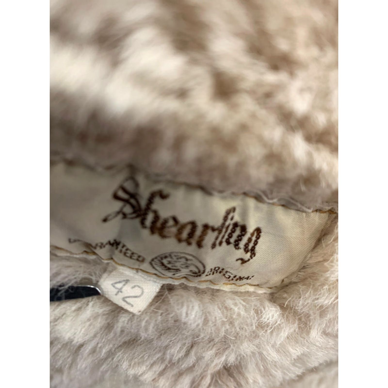 Vintage VINTAGE Shearling Coat Women L Sheepskin Leather Fur Lined Brown Overcoat Size L / US 10 / IT 46 - 4 Thumbnail