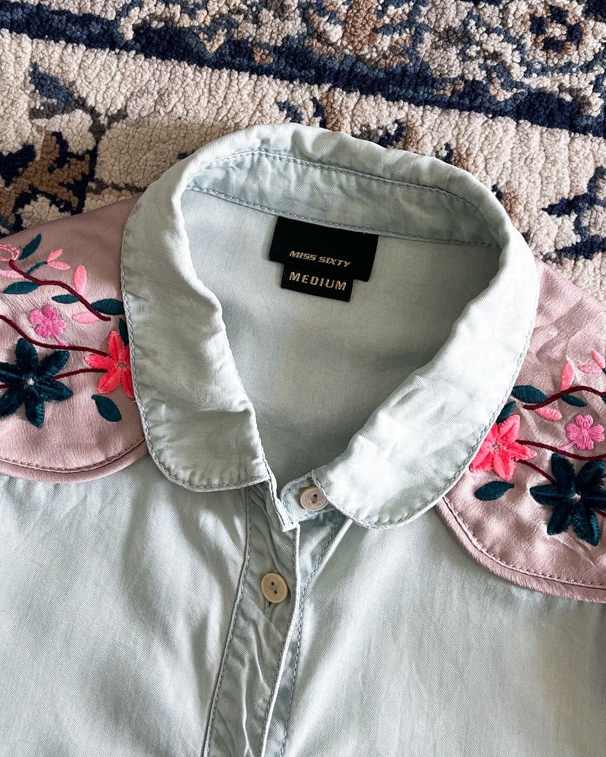 Miss Sixty Miss Sixty Western Shirt Size ONE SIZE - 4 Thumbnail