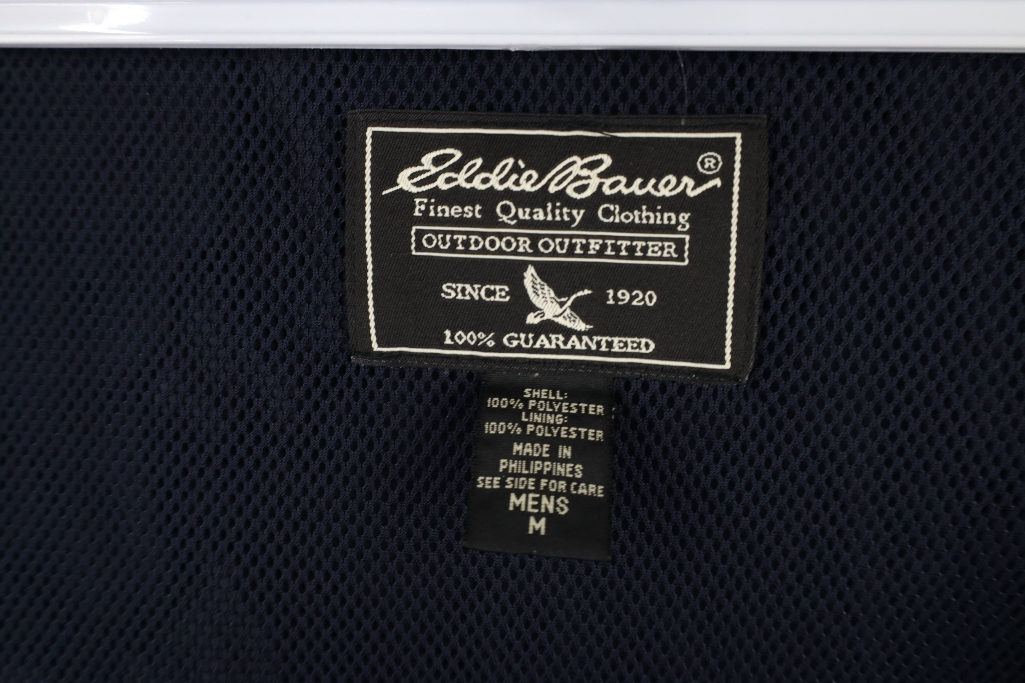 Eddie Bauer × Vintage Vintage 90s Eddie Bauer Out Hooded Rain Windbreaker Jacket Size US M / EU 48-50 / 2 - 11 Thumbnail