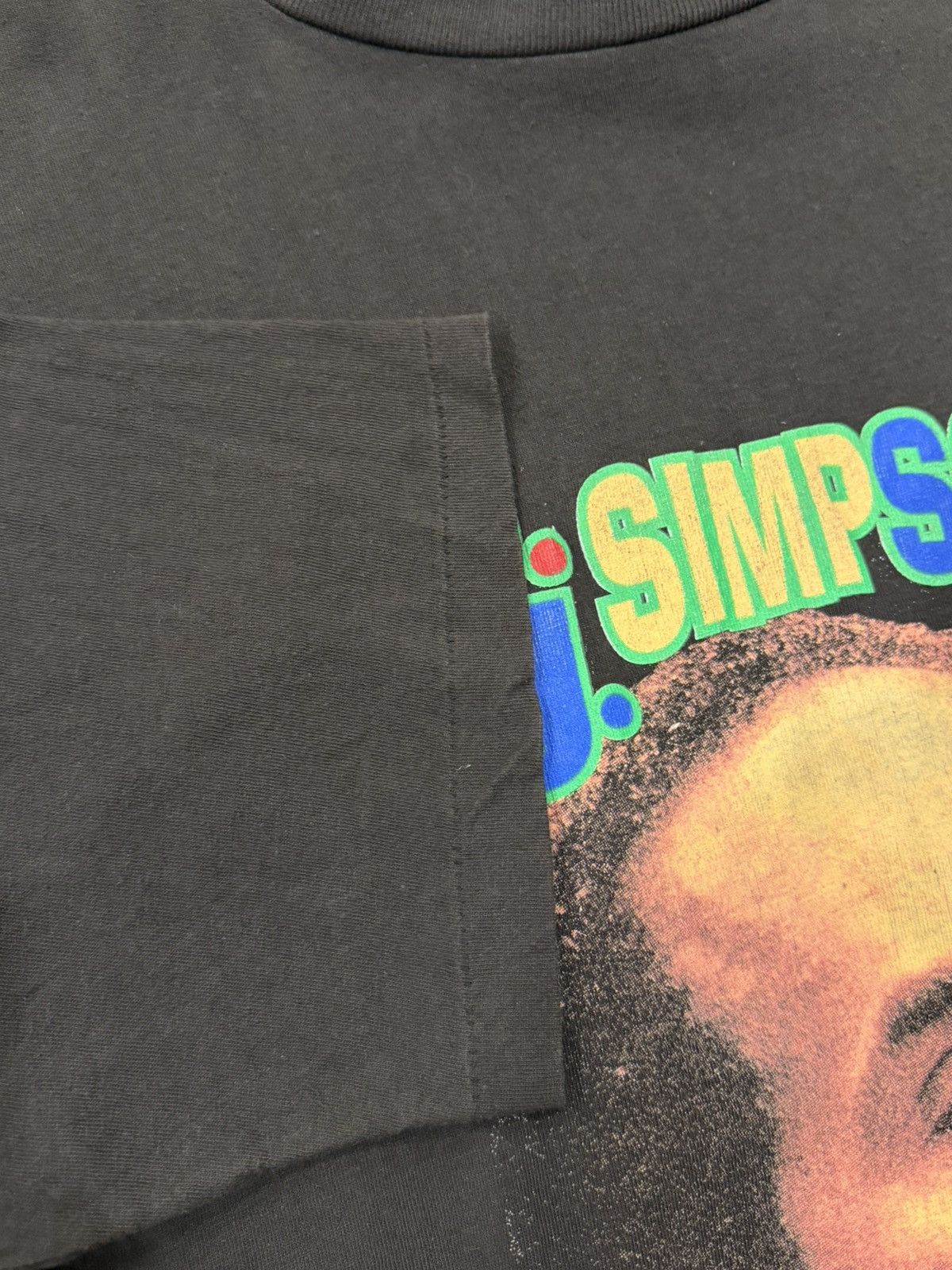 Vintage Vintage OJ Simpson Not Guilty Juice is Loose Rap Tee T-Shirt Size US XL / EU 56 / 4 - 5 Thumbnail