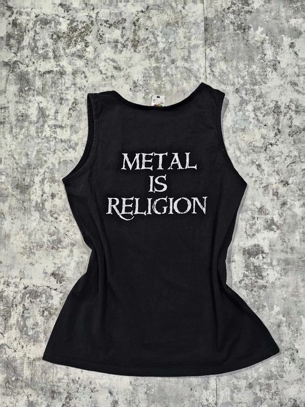 Band Tees 00s powerwolf metal is religion tanktop Size L / US 10 / IT 46 - 1 Thumbnail
