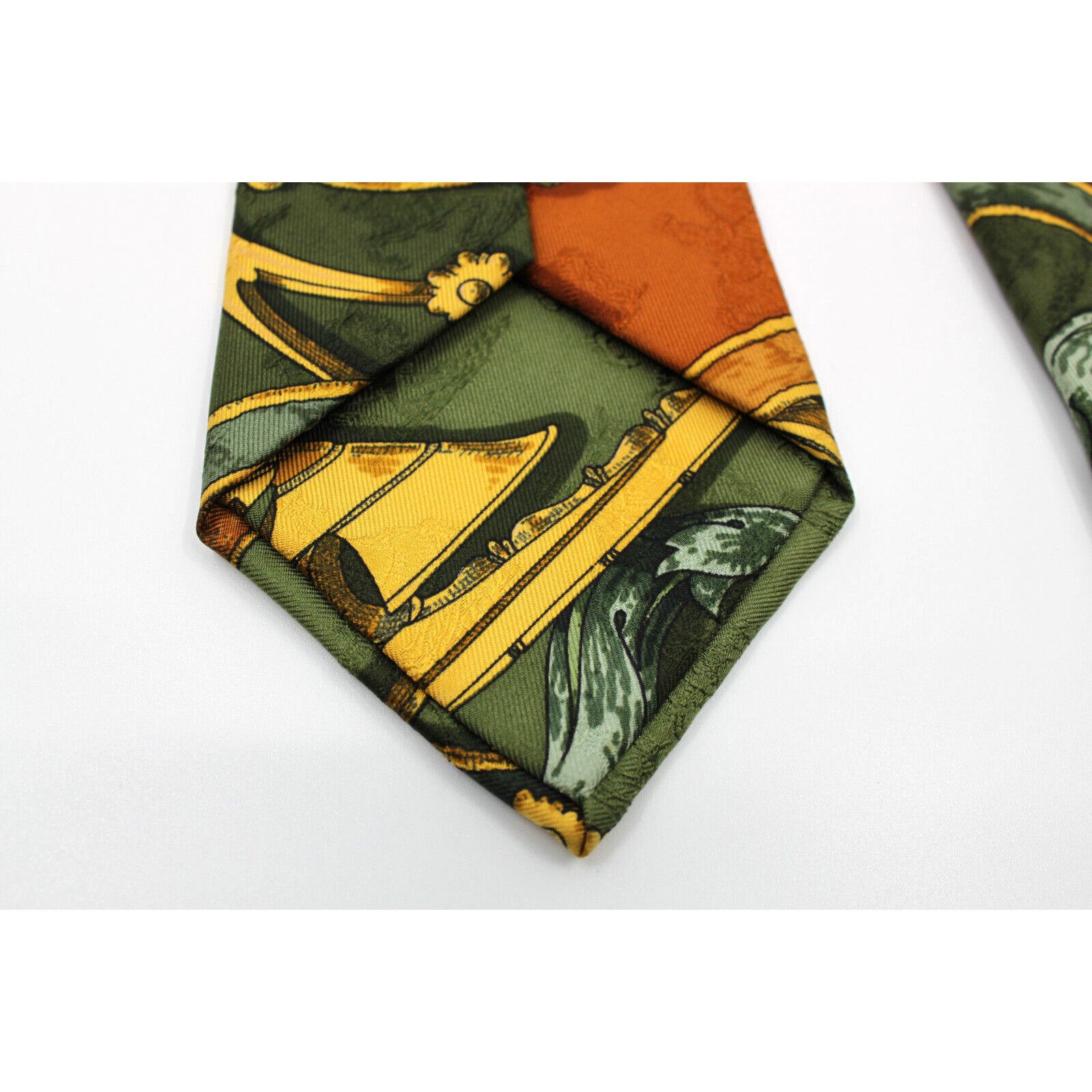 Hermes 1990s HERMÈS Instruction du Roy Jacquard Henri d' Origny Tie Size ONE SIZE - 5 Thumbnail
