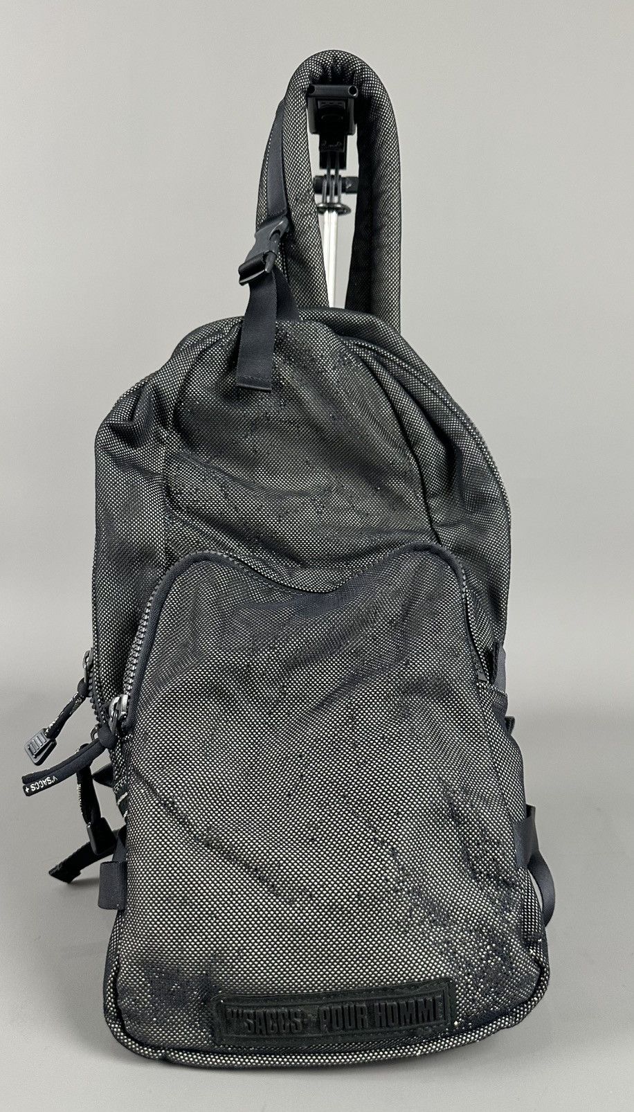 Yohji Yamamoto 90’s Ysaccs Pour Homme - Yohji Yamamoto Mesh Cross Body Bag Size ONE SIZE - 7 Thumbnail