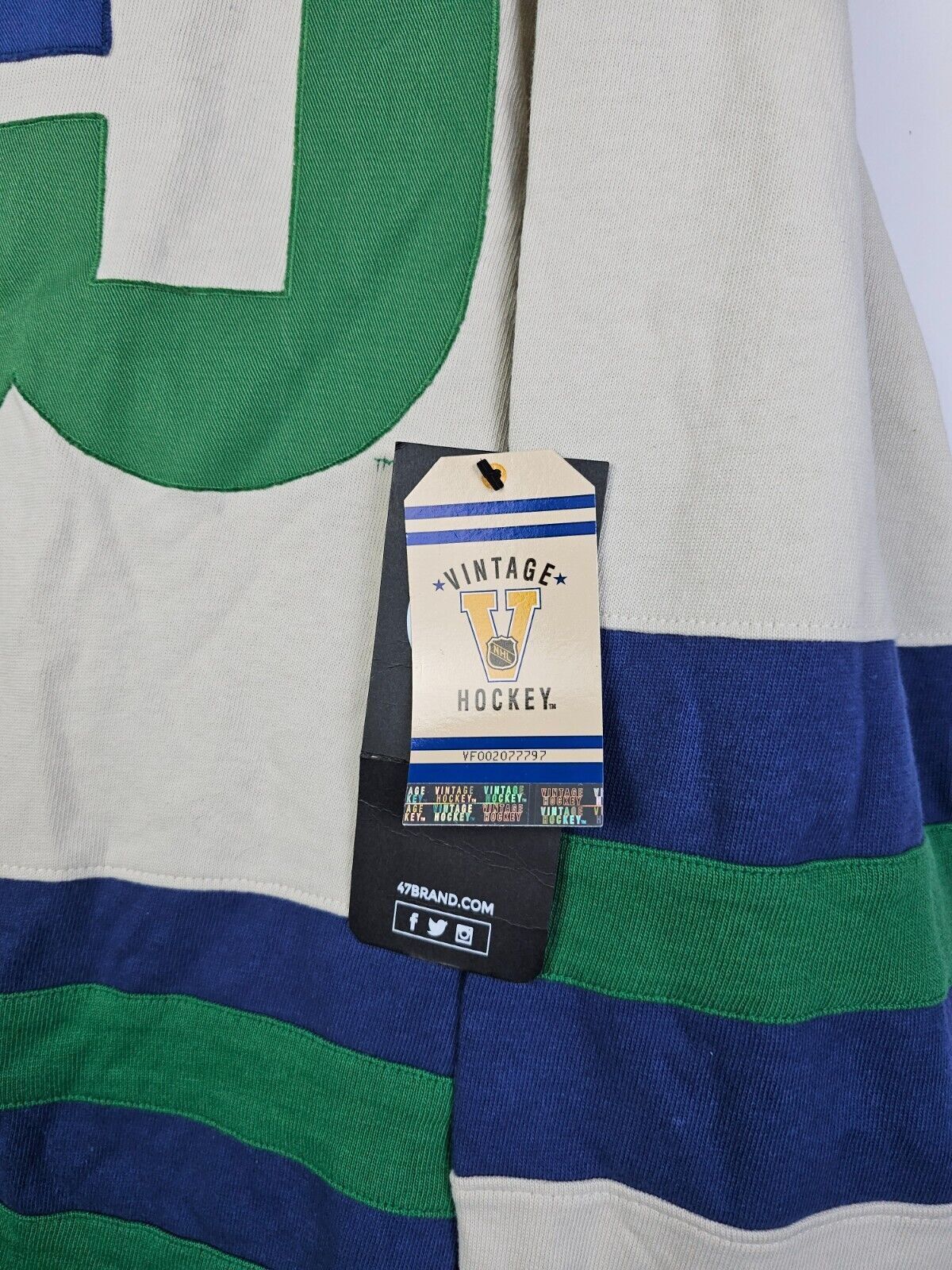 Hartford '47 Brand Hartford Whalers Throwback Hockey Jersey M NEW Size US M / EU 48-50 / 2 - 4 Thumbnail