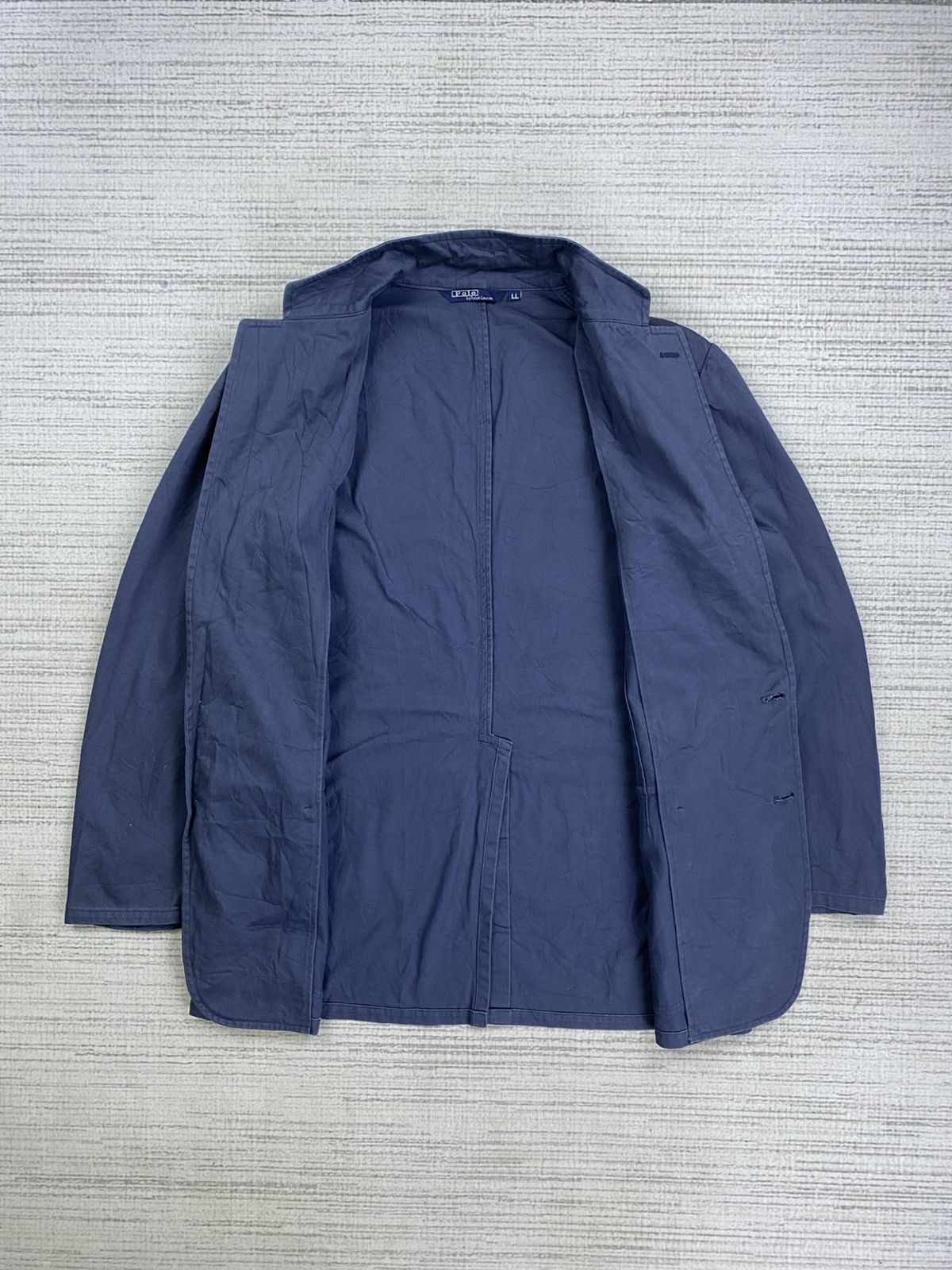 Polo Ralph Lauren × Ralph Lauren × Vintage Vtg 80s Polo Ralph Lauren Embroidery Logo Coat Jacket Size US M / EU 48-50 / 2 - 7 Thumbnail