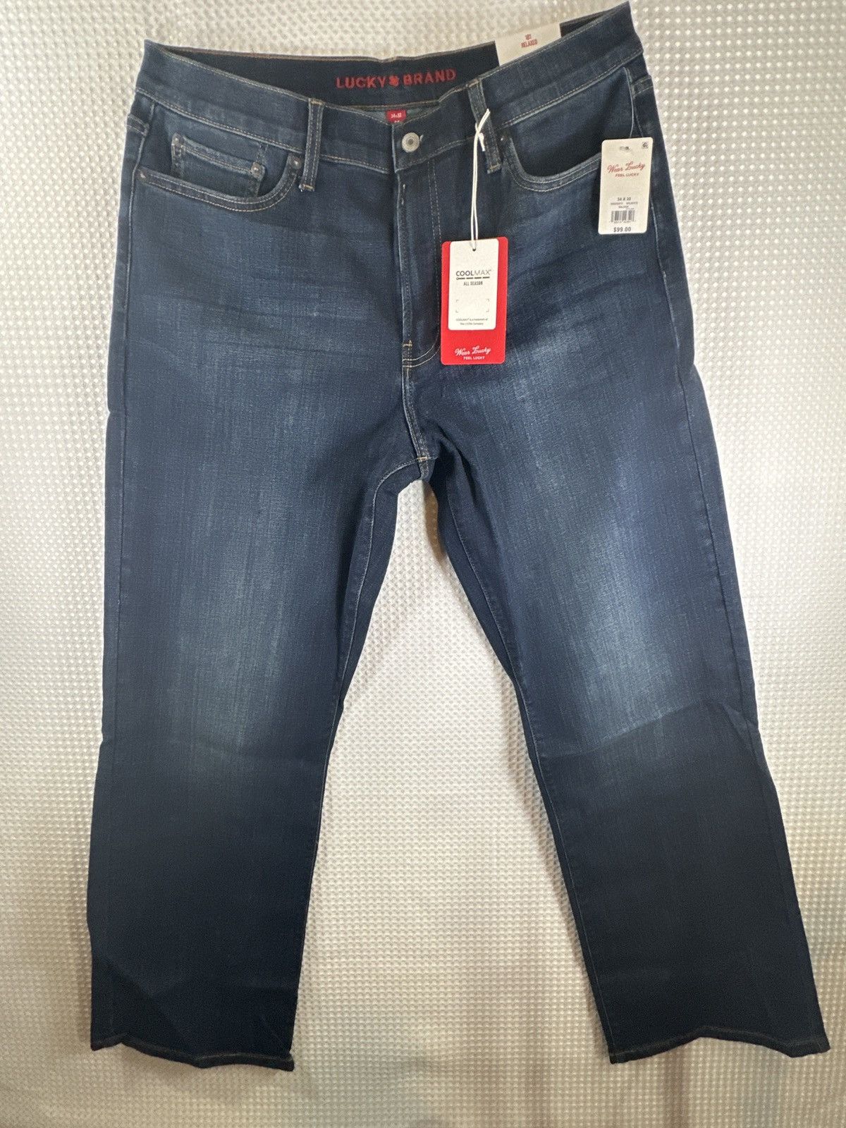 Lucky Brand Lucky Brand 181 Relaxed Balsam Jeans Size US 34 / EU 50 - 4 Thumbnail