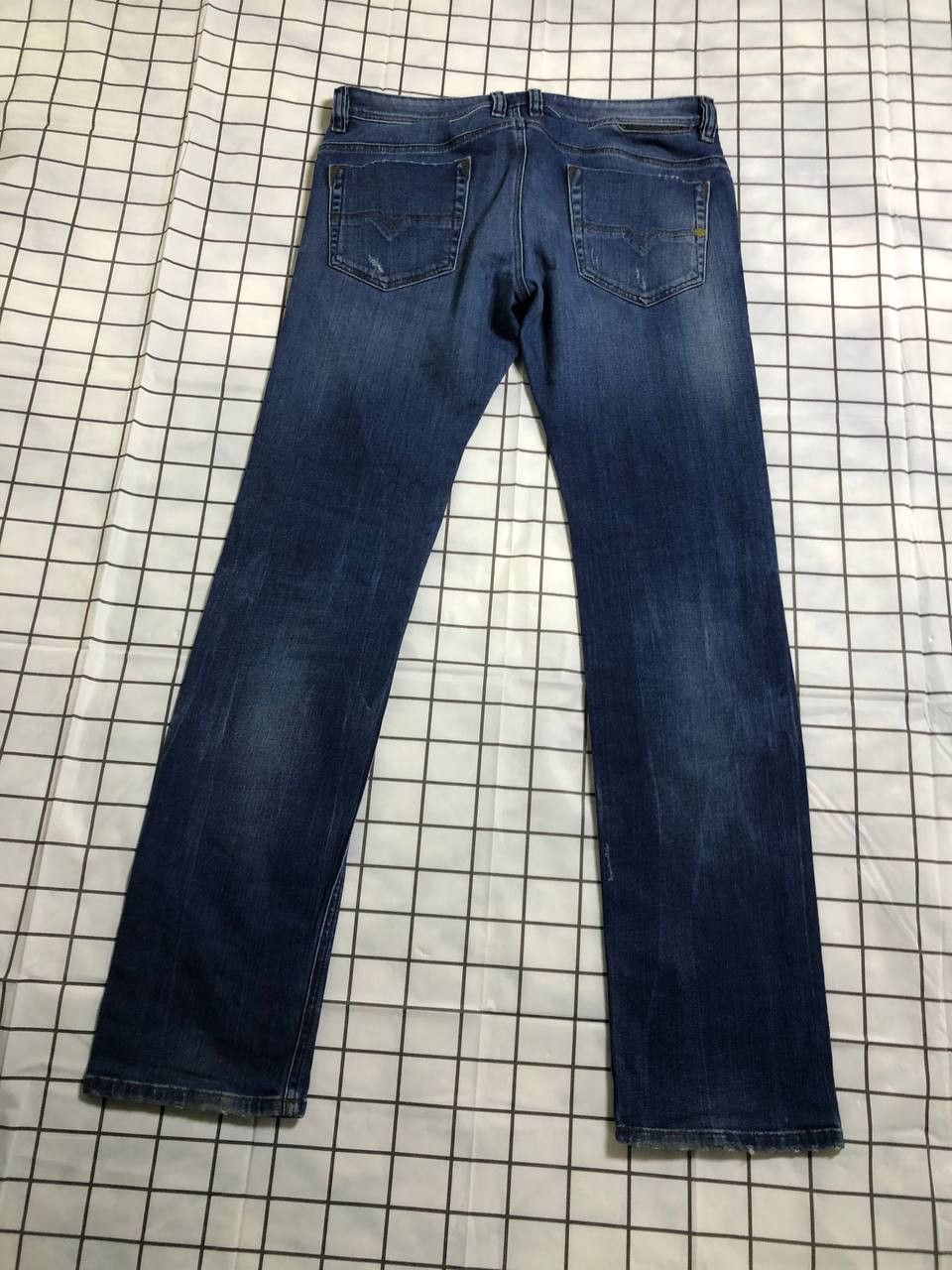 Diesel Diesel Industry Safado Slim Straight Acid Wash Denim Jeans Size US 32 / EU 48 - 22 Thumbnail