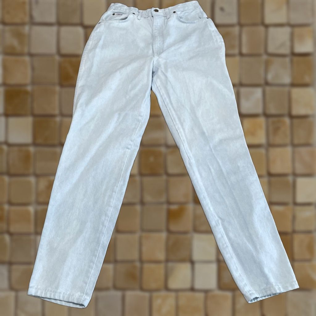 Vintage VINTAGE CHIC Jeans Womens Tall Size 13 Mom High Rise Denim Light Wash Blue Size 34" / US 12 / IT 48 - 1 Thumbnail