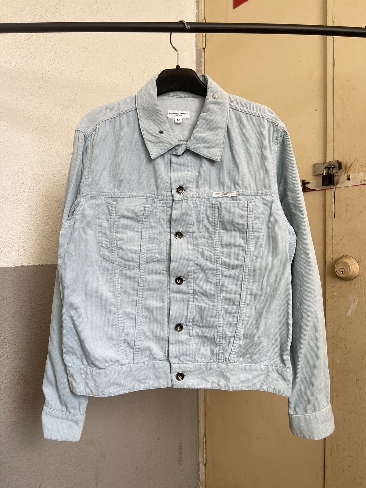 Engineered Garments Engineered Garments Corduroy Jacket Light Blue Size US M / EU 48-50 / 2 - 1 Thumbnail