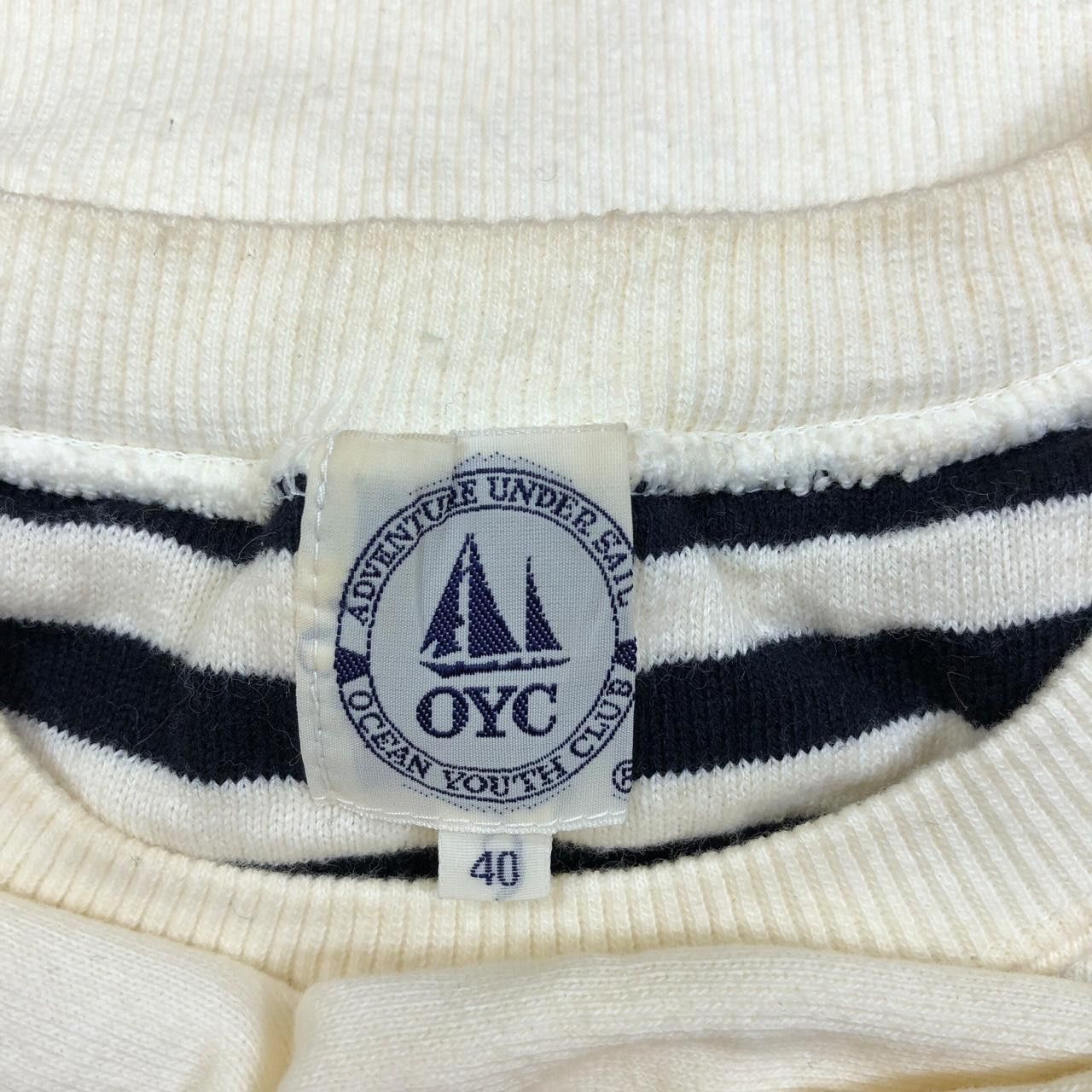 Vintage Vintage OCEAN YOUTH CLUB OYC Nautical Classics Sweatshirt Size M / US 6-8 / IT 42-44 - 6 Thumbnail