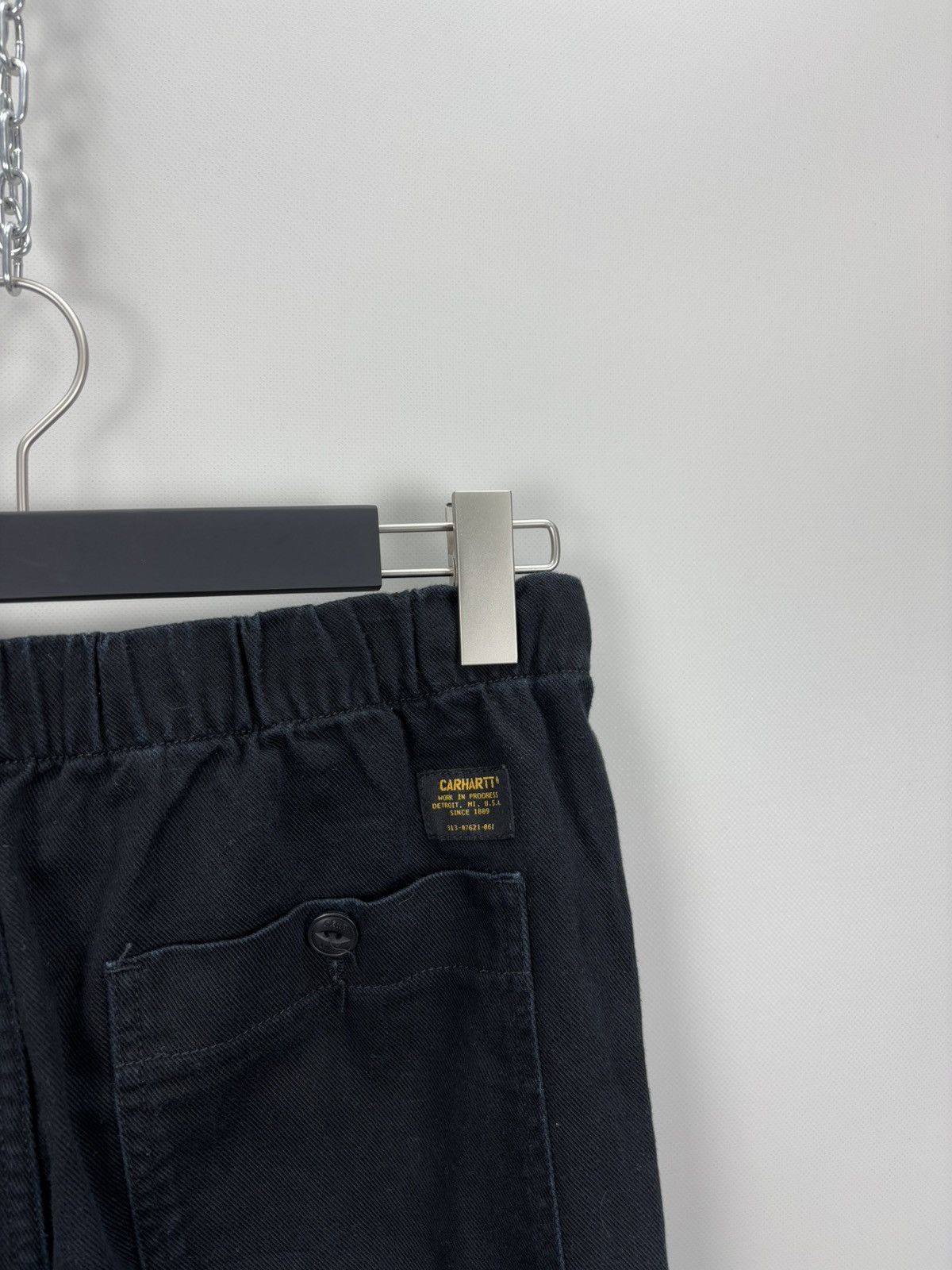 Carhartt Mens pants Carhartt Size 32 Color Black Size US 32 / EU 48 - 7 Thumbnail
