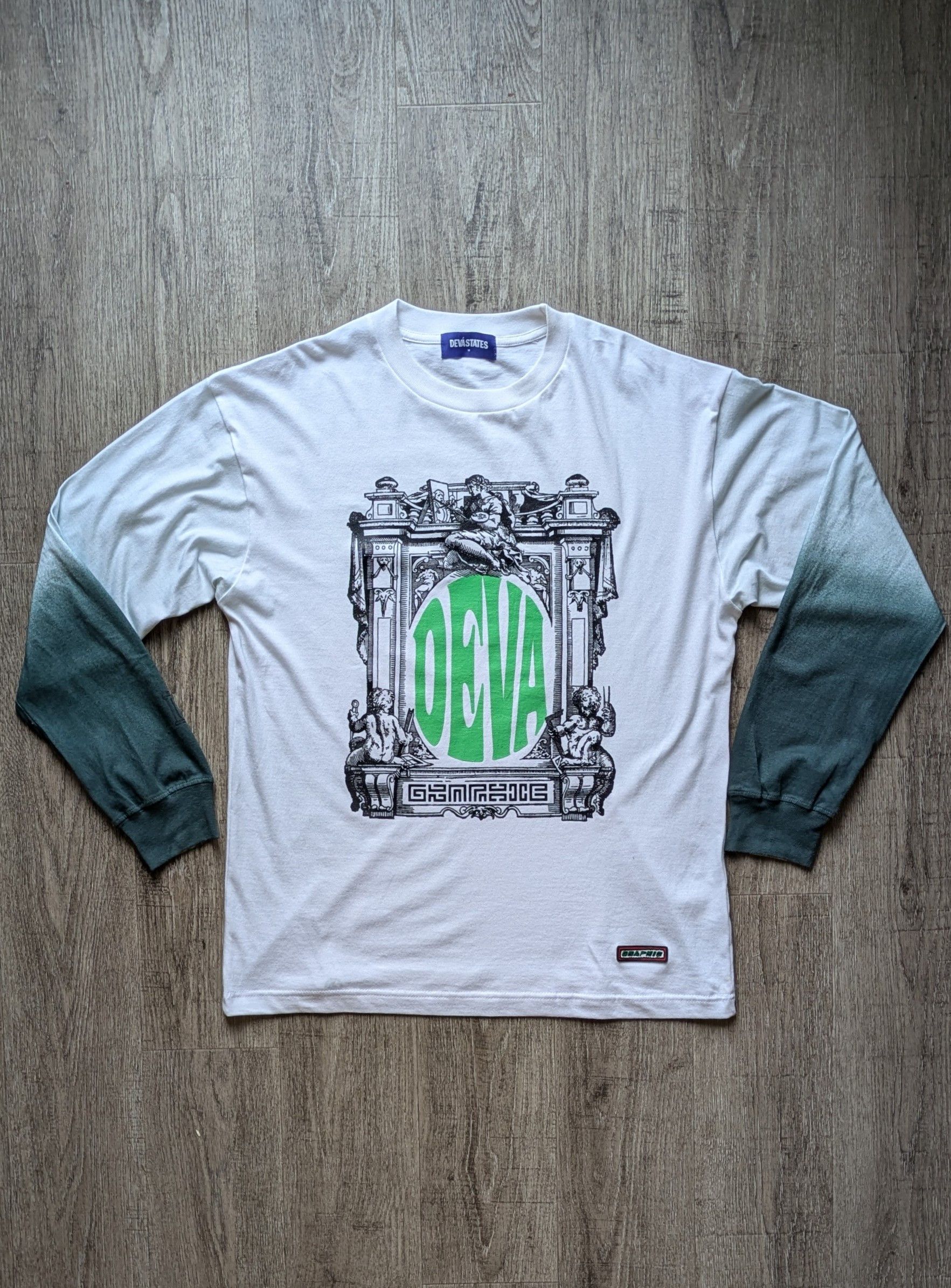 DEVA STATES Ornate Long Sleeve T-Shirt Size US M / EU 48-50 / 2 - 1 Thumbnail