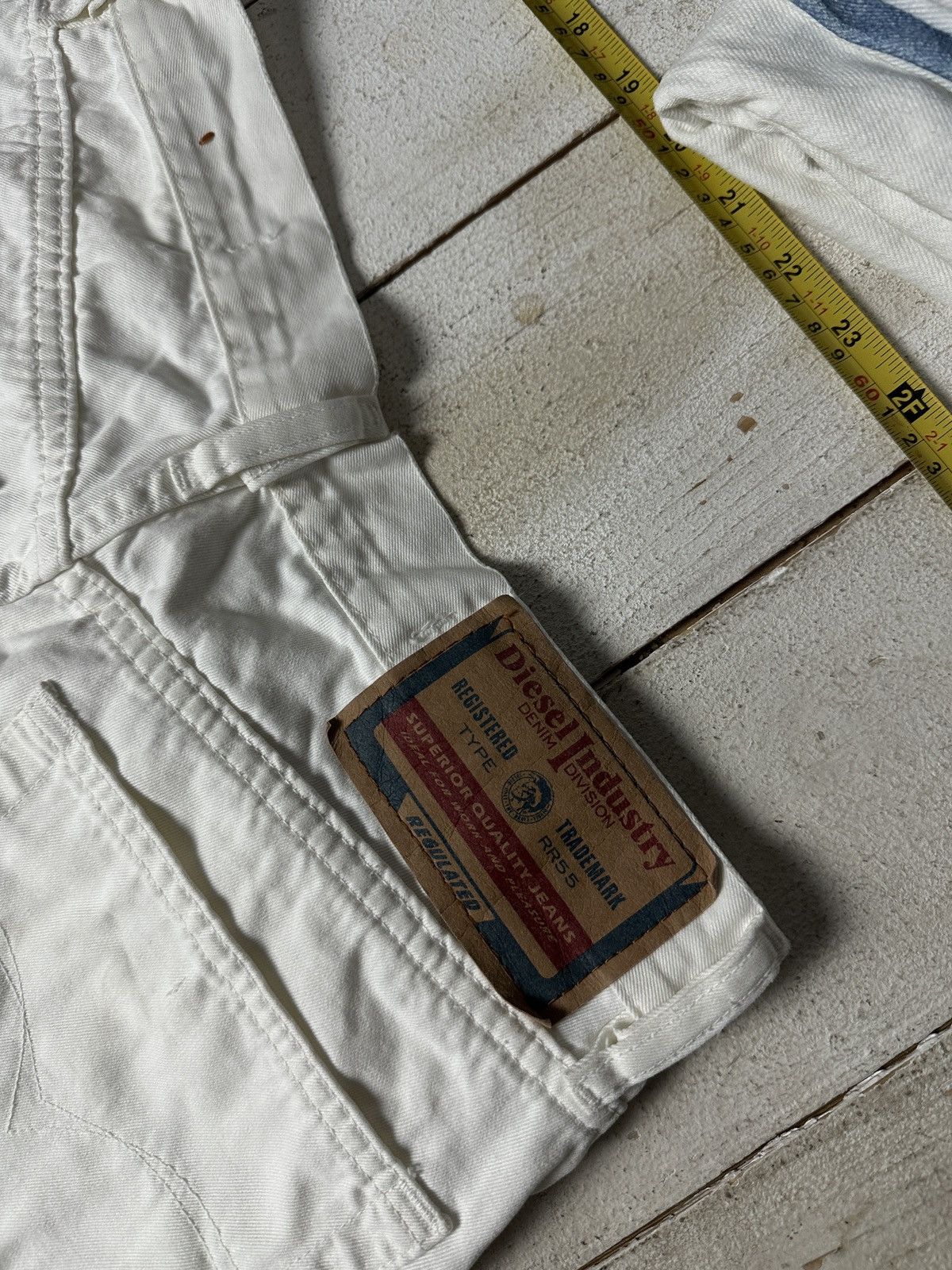 Diesel 🚨 RARE DIESEL MEN DENIM JEANS AVANT GARDE IFSIXWASNINE Y2K Size US 33 - 11 Thumbnail
