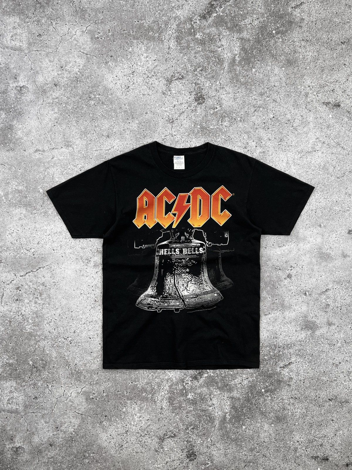 AC/DC Vintage Y2k ACDC Hells Bells Heavy Metal Rock T-shirt Like Size US M / EU 48-50 / 2 - 1 Thumbnail
