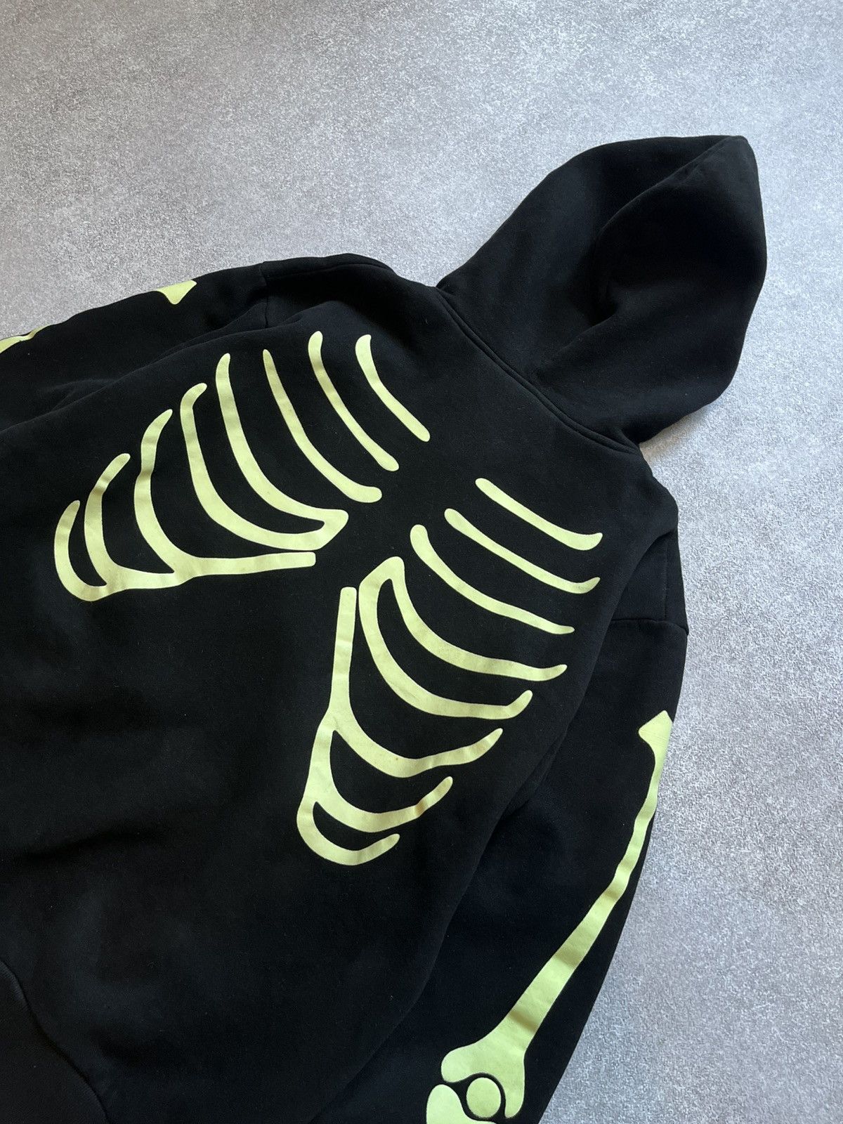 Other Skeleton Full Zip Hoodie – Bone Print Y2K Vibe Rare Graphic Size US L / EU 52-54 / 3 - 11 Thumbnail