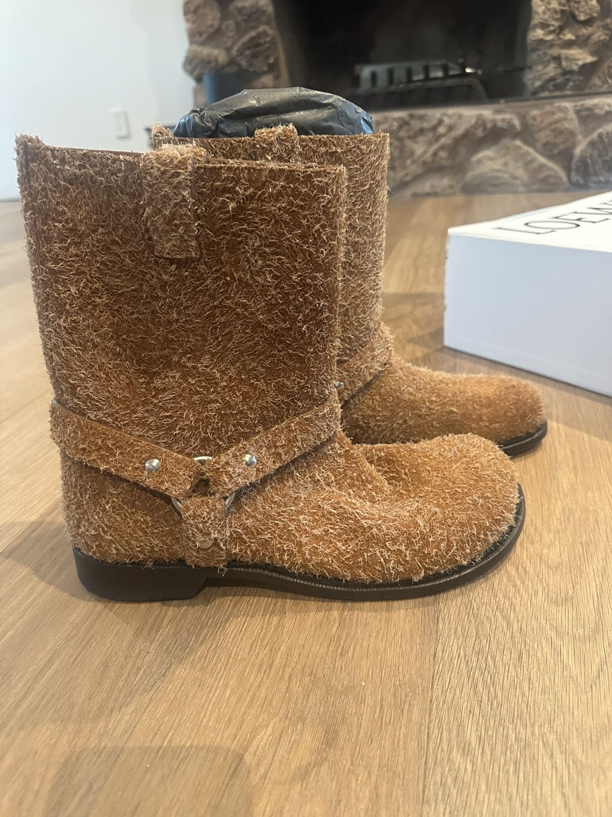 Loewe Loewe mens campo biker boots Size US 10 / EU 43 - 2 Thumbnail