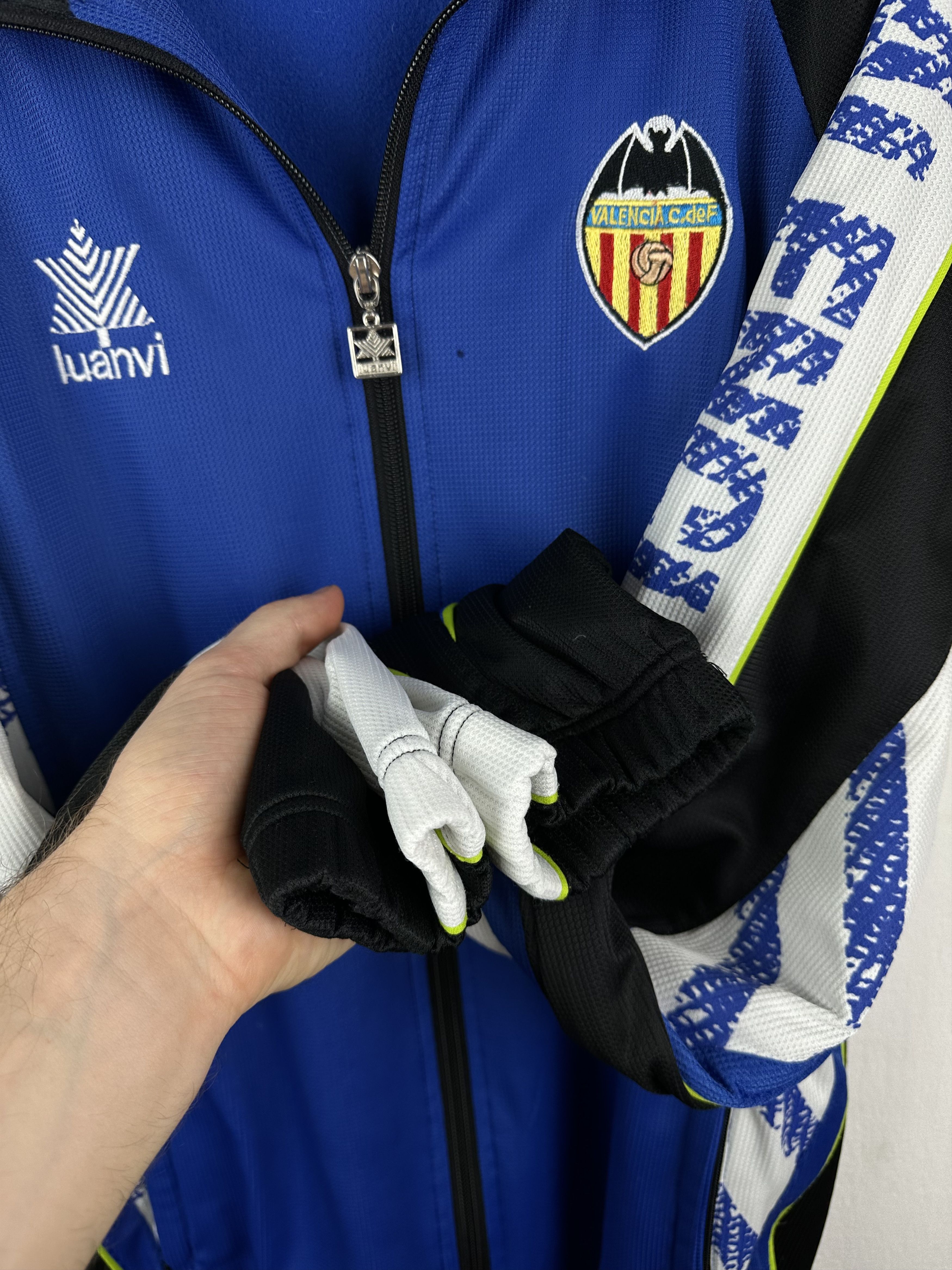 Vintage Vintage 90's Valencia football Jacket Track Top Soccer Rare Size US XL / EU 56 / 4 - 11 Thumbnail