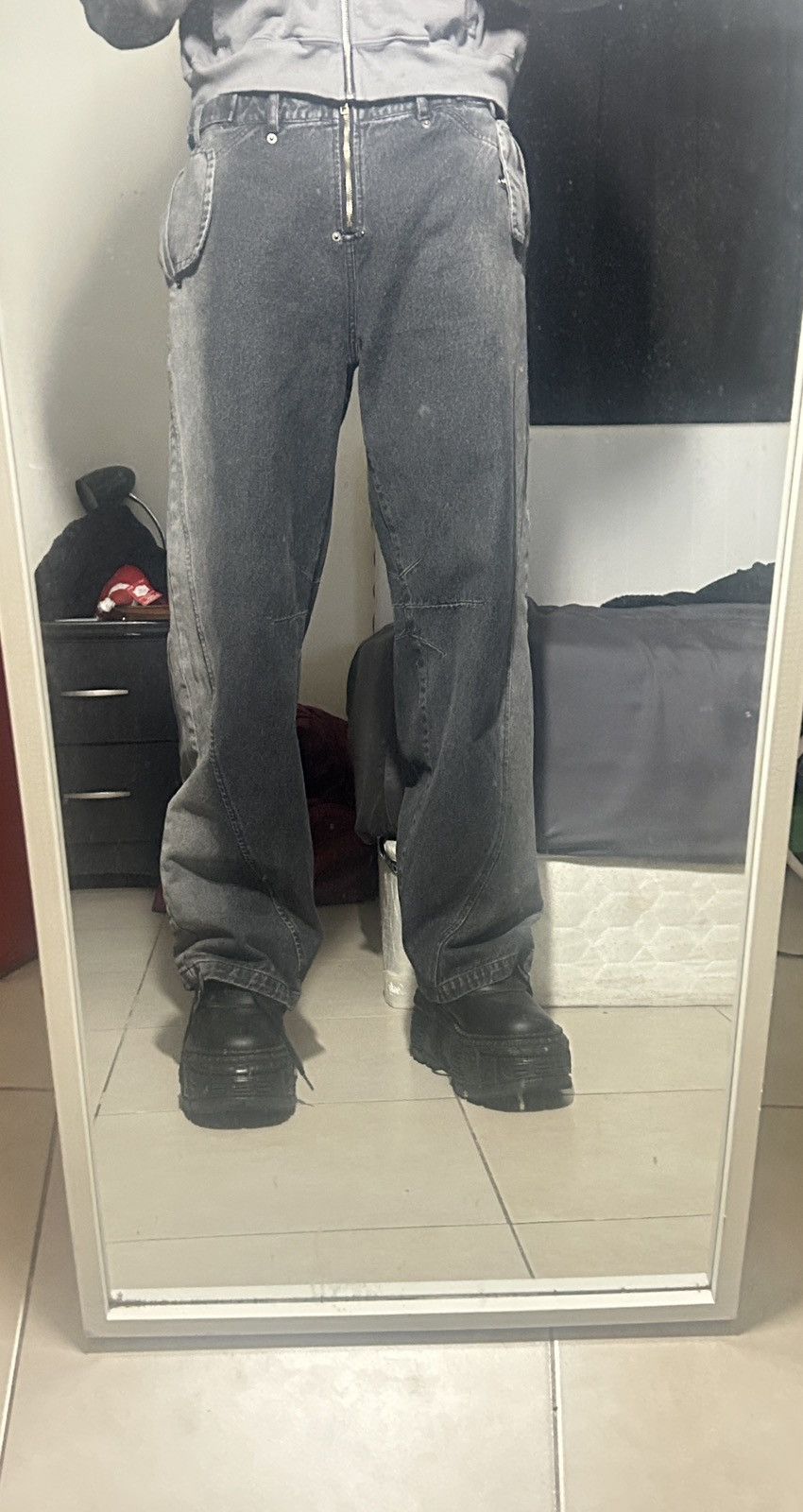 Vintage Two Tone Denim Size US 30 / EU 46 - 2 Thumbnail