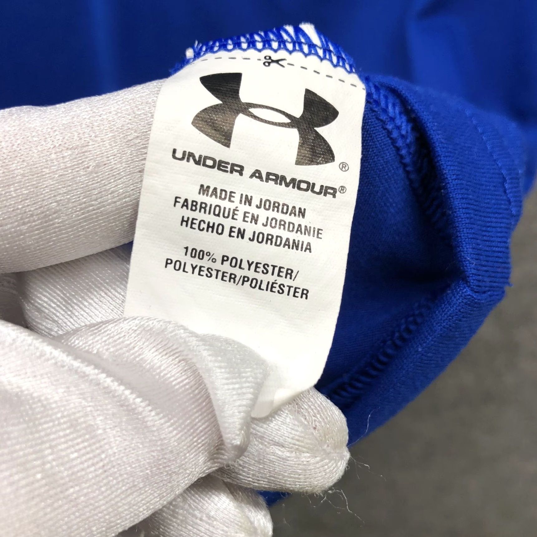 Under Armour Under Armour HeatGear Active T Shirt Mens M Loose Short Sleeve Blue Crewneck Size US M / EU 48-50 / 2 - 6 Thumbnail