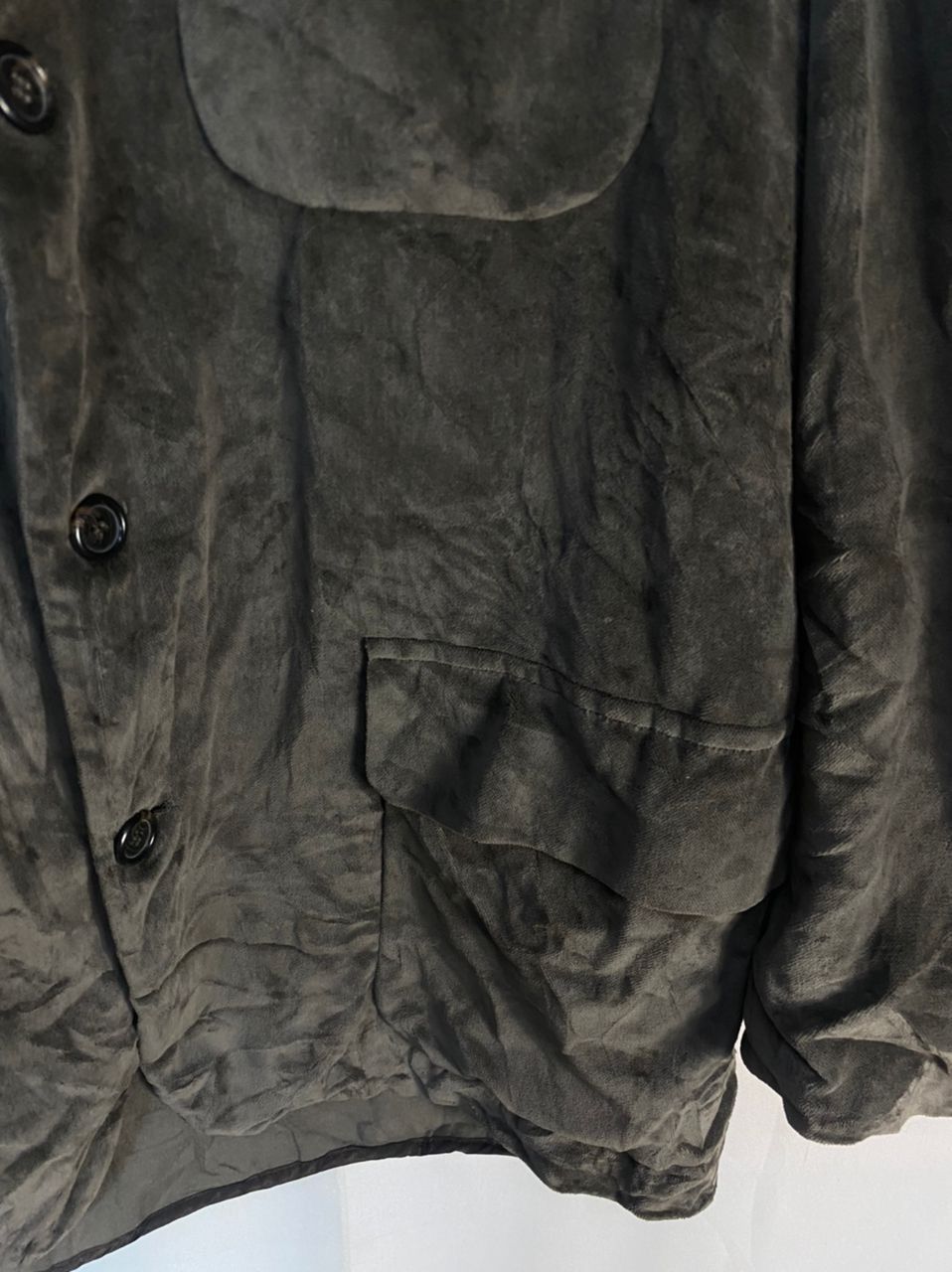 Fendi Vintage fendi button up velvet jacket Size US XL / EU 56 / 4 - 11 Thumbnail