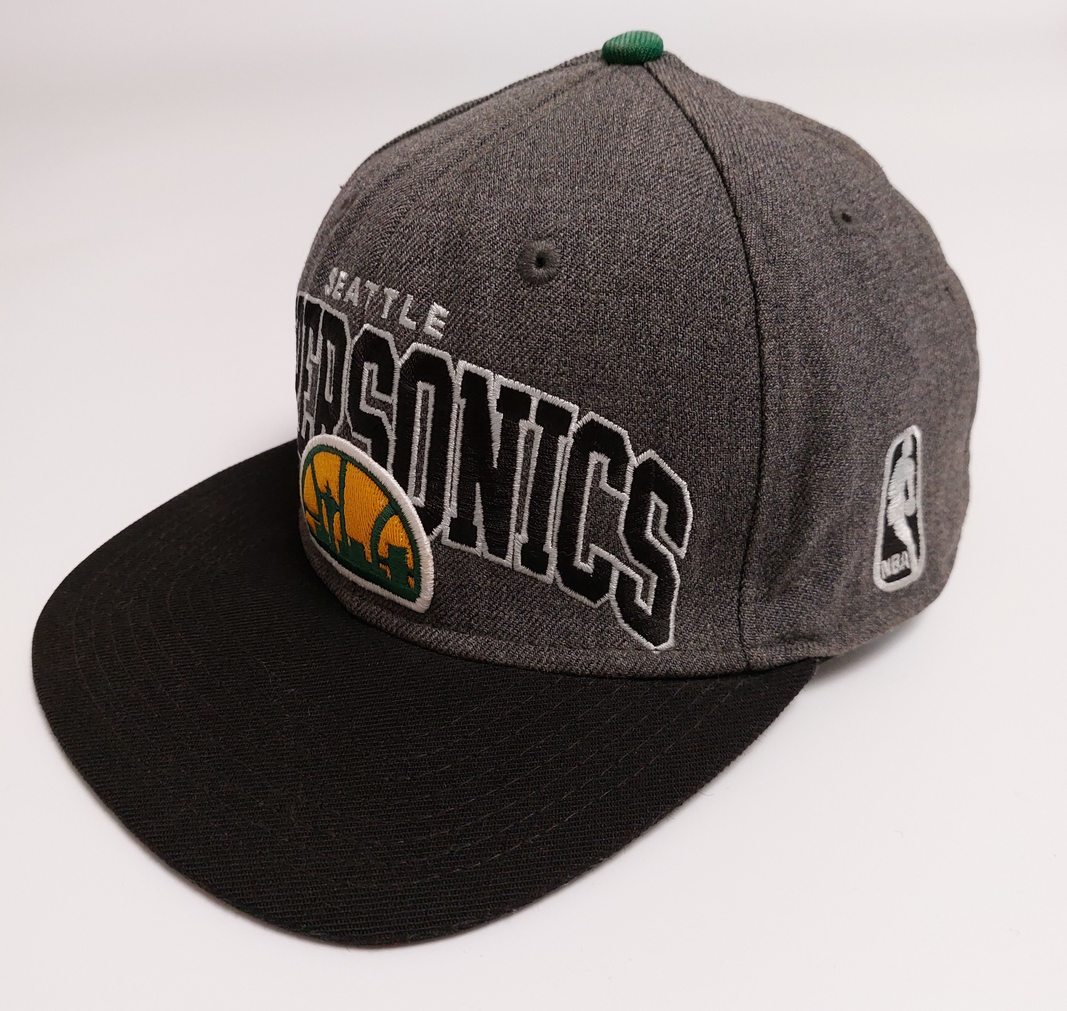 Mitchell & Ness NBA Seattle Supersonics vintage snapback cap 100% wool Size ONE SIZE - 2 Thumbnail
