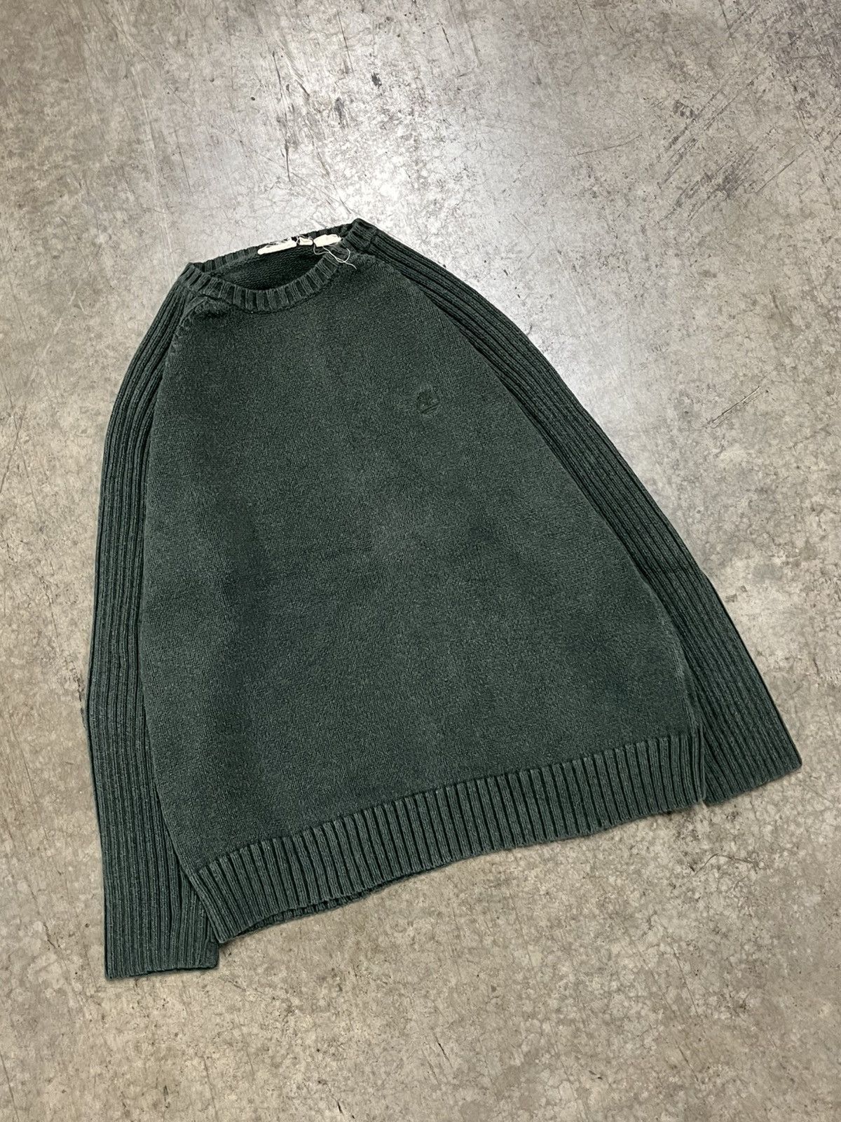 Timberland × Vintage Timberland vintage earthtone heavy knit sweater boxy rare Size US XL / EU 56 / 4 - 1 Thumbnail