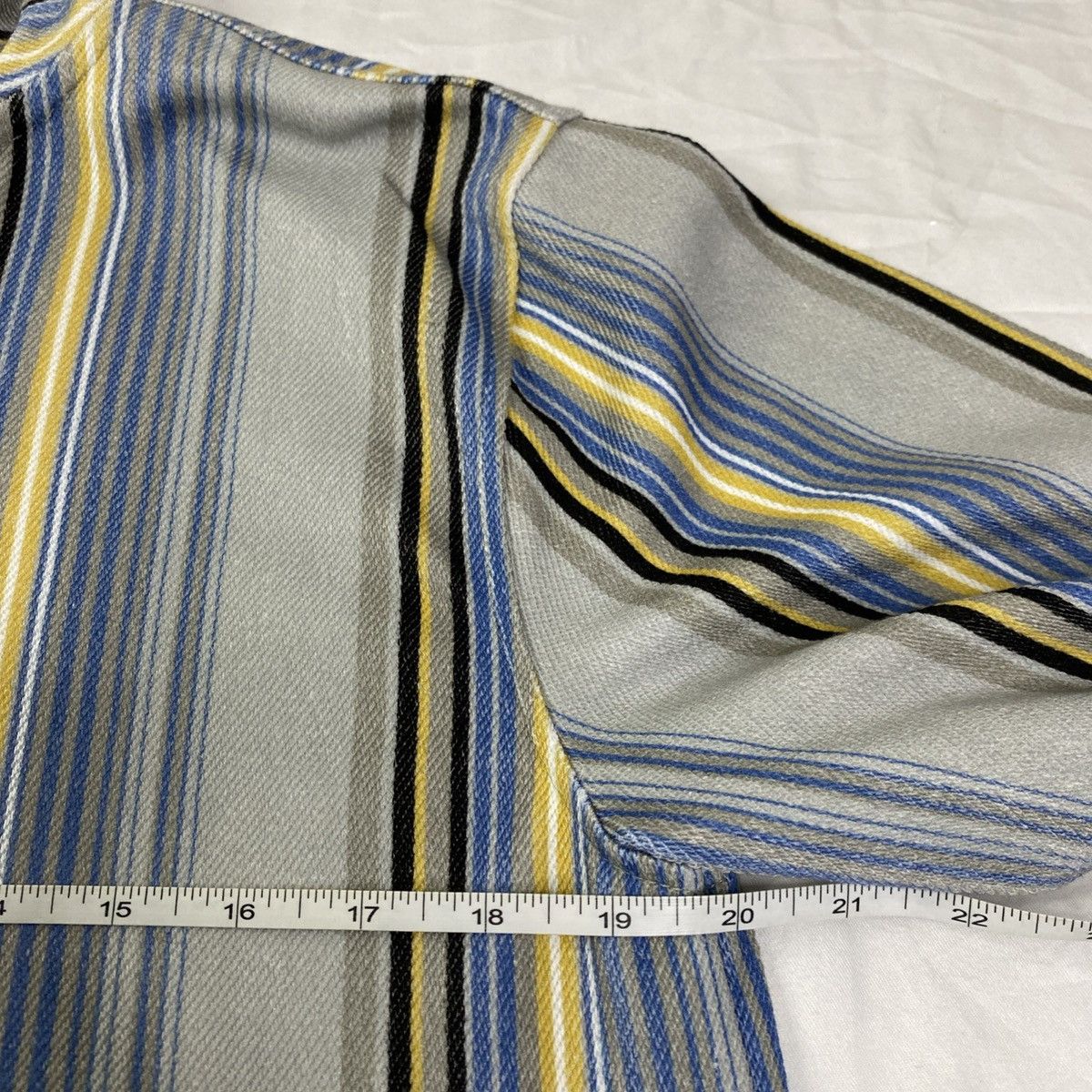 Other Island Haze Striped Mens Hoodie Beachy Gray Blue Sz M, NWT Size US S / EU 44-46 / 1 - 6 Thumbnail