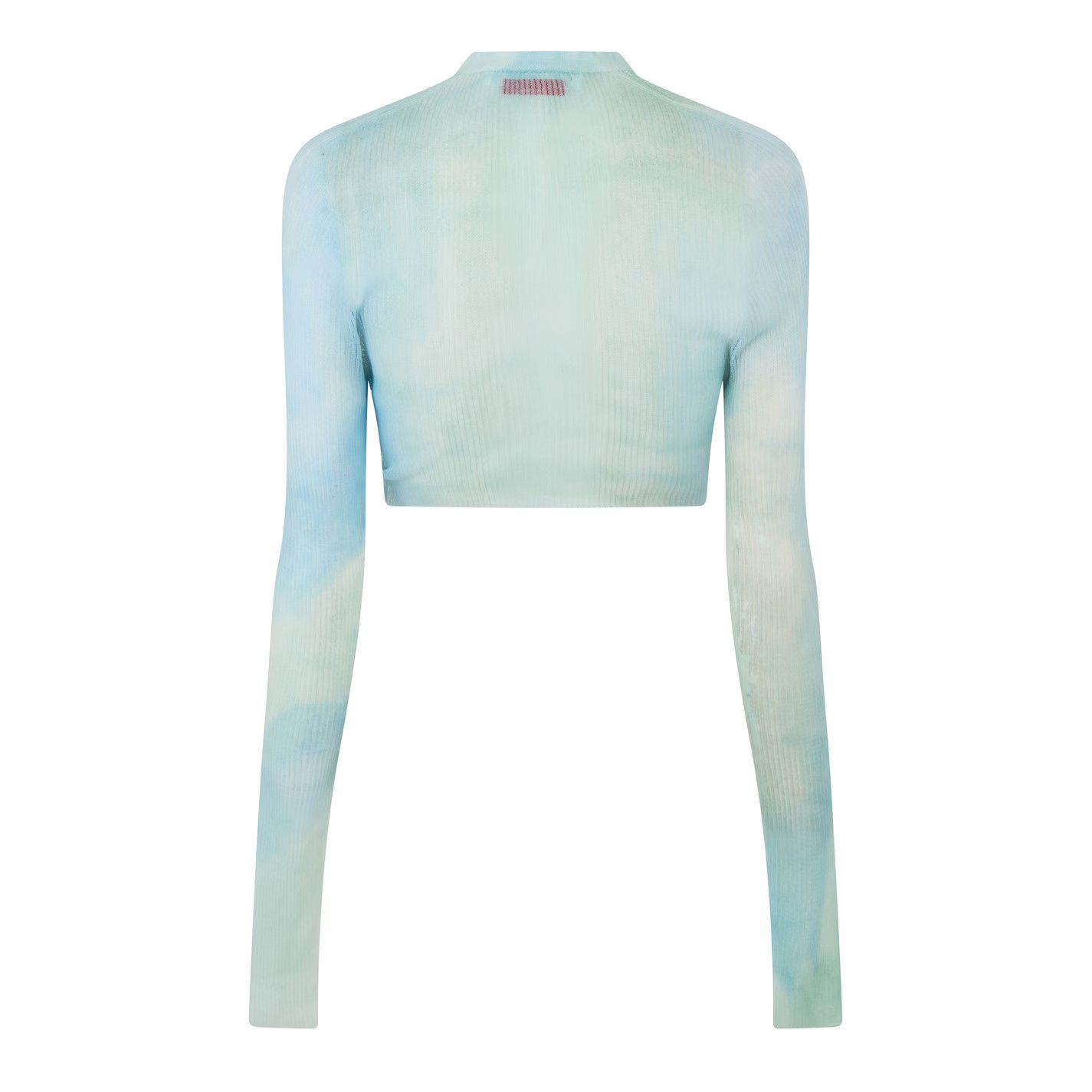 Off-White o1y1225 Cardigan in Sky Blue Size XS / US 0-2 / IT 36-38 - 2 Thumbnail