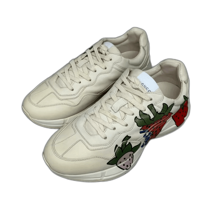 Gucci Gucci Strawberry Dad Sneakers Size 40-yf Size US 8.5 / EU 41-42 - 1 Thumbnail