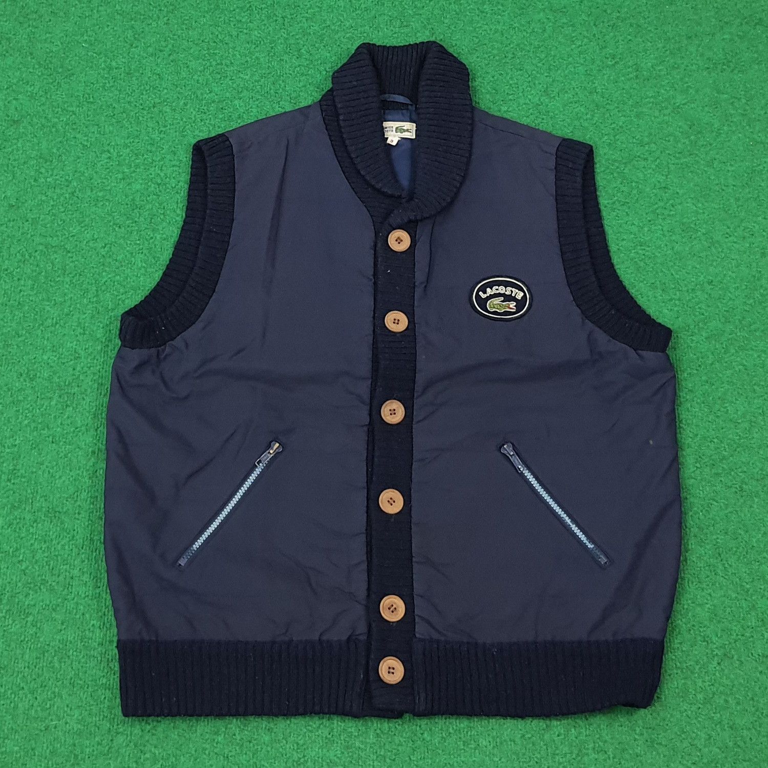Lacoste Vintage Chemise Lacoste Button Up Vests C269N9 Size US L / EU 52-54 / 3 - 1 Thumbnail