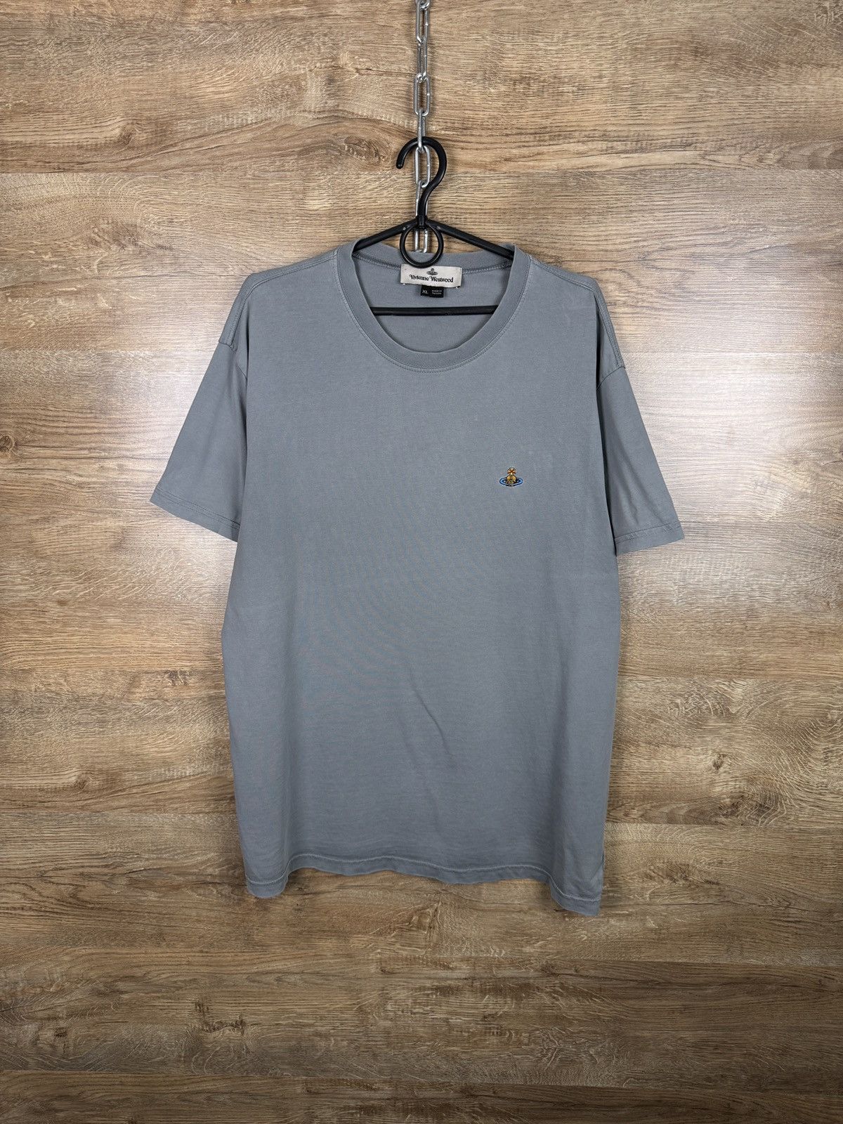 Vivienne Westwood Mens Vintage Vivienne Westwood classic T-shirt blue tee rare Size US XL / EU 56 / 4 - 1 Thumbnail