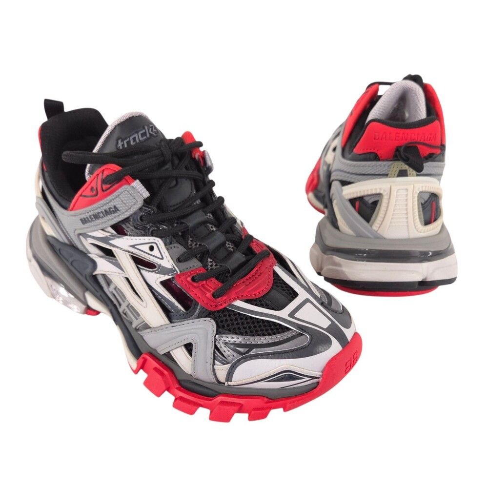 Balenciaga Balenciaga Track.2 Sneakers US 8 EU 38 Womens Red Black Size US 8 / IT 38 - 1 Thumbnail