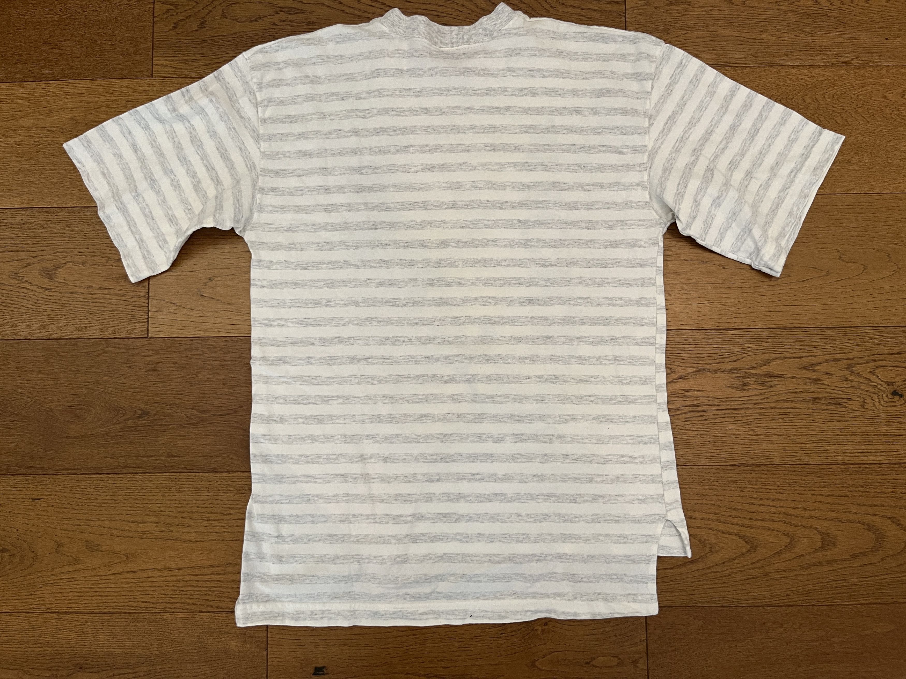Disney Vintage 90s Mickey Mouse Florida Striped Velva Sheen Tee L Size US M / EU 48-50 / 2 - 7 Thumbnail