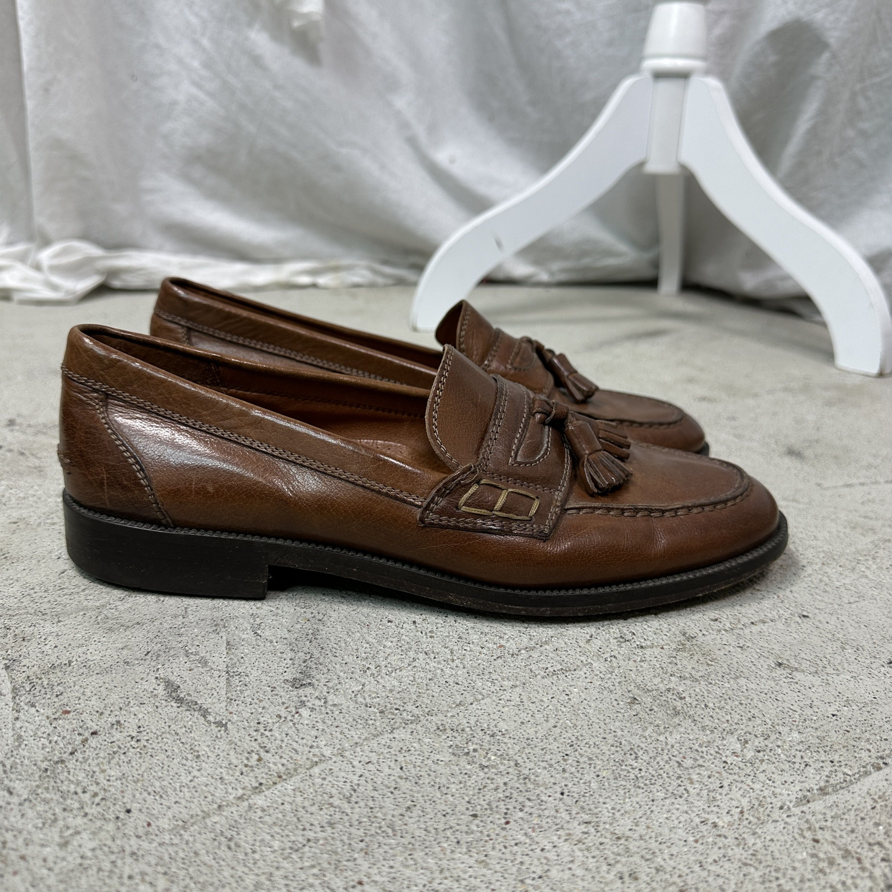 Russell & Bromley Vintage Avant Garde Leather Russell & Bromley Loafers Y2K Size US 9 / EU 42 - 3 Thumbnail
