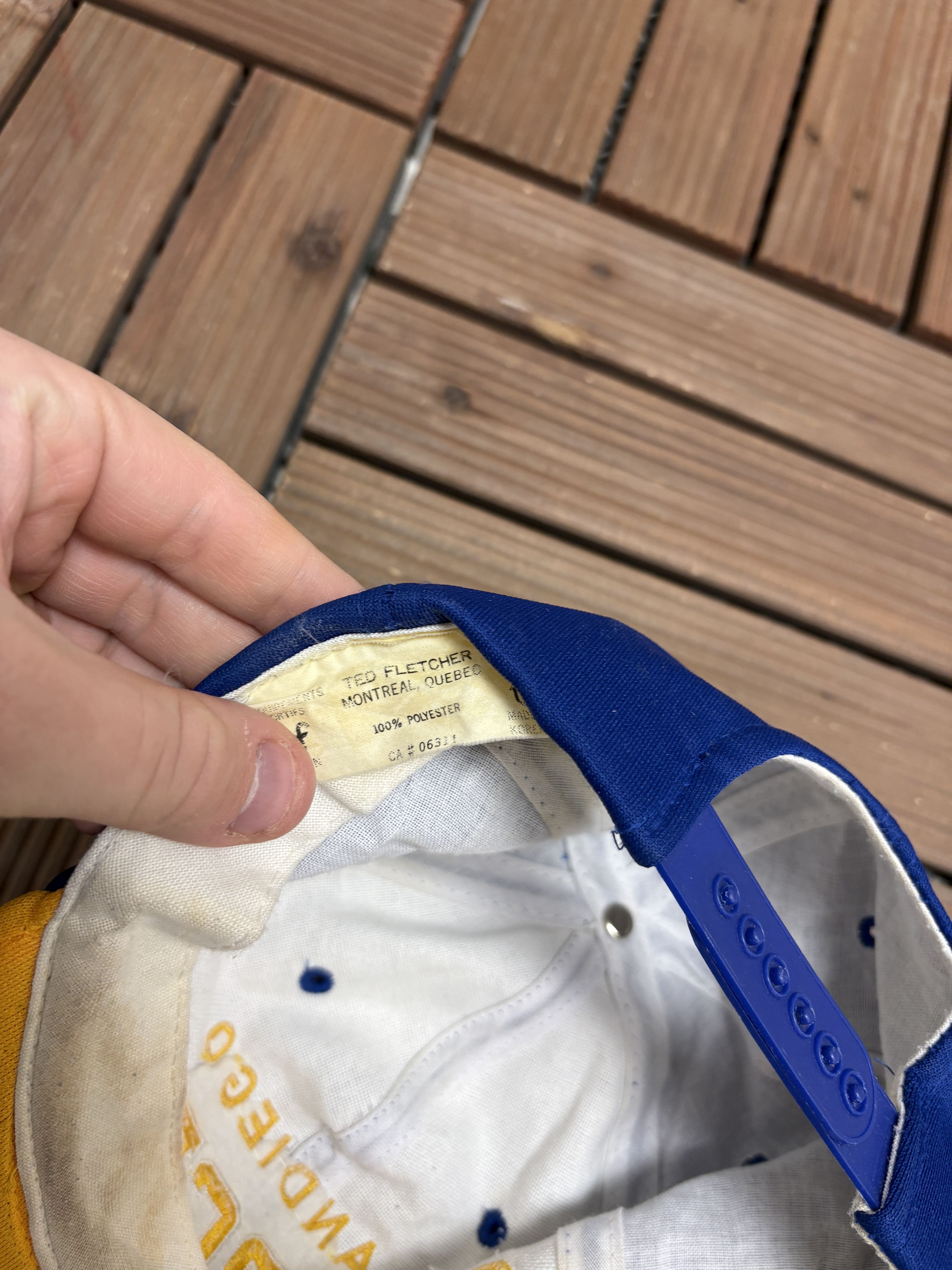 Vintage San Diego Chargers Vintage Blue Hat Cap Size ONE SIZE - 6 Thumbnail