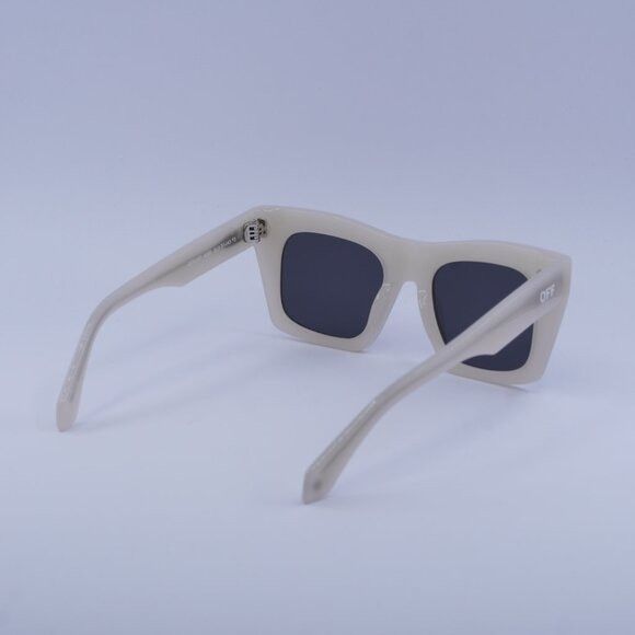 Off-White Off-White OERI13Y SELMA 6107 Sunglasses Beige Square Frame Size ONE SIZE - 3 Thumbnail