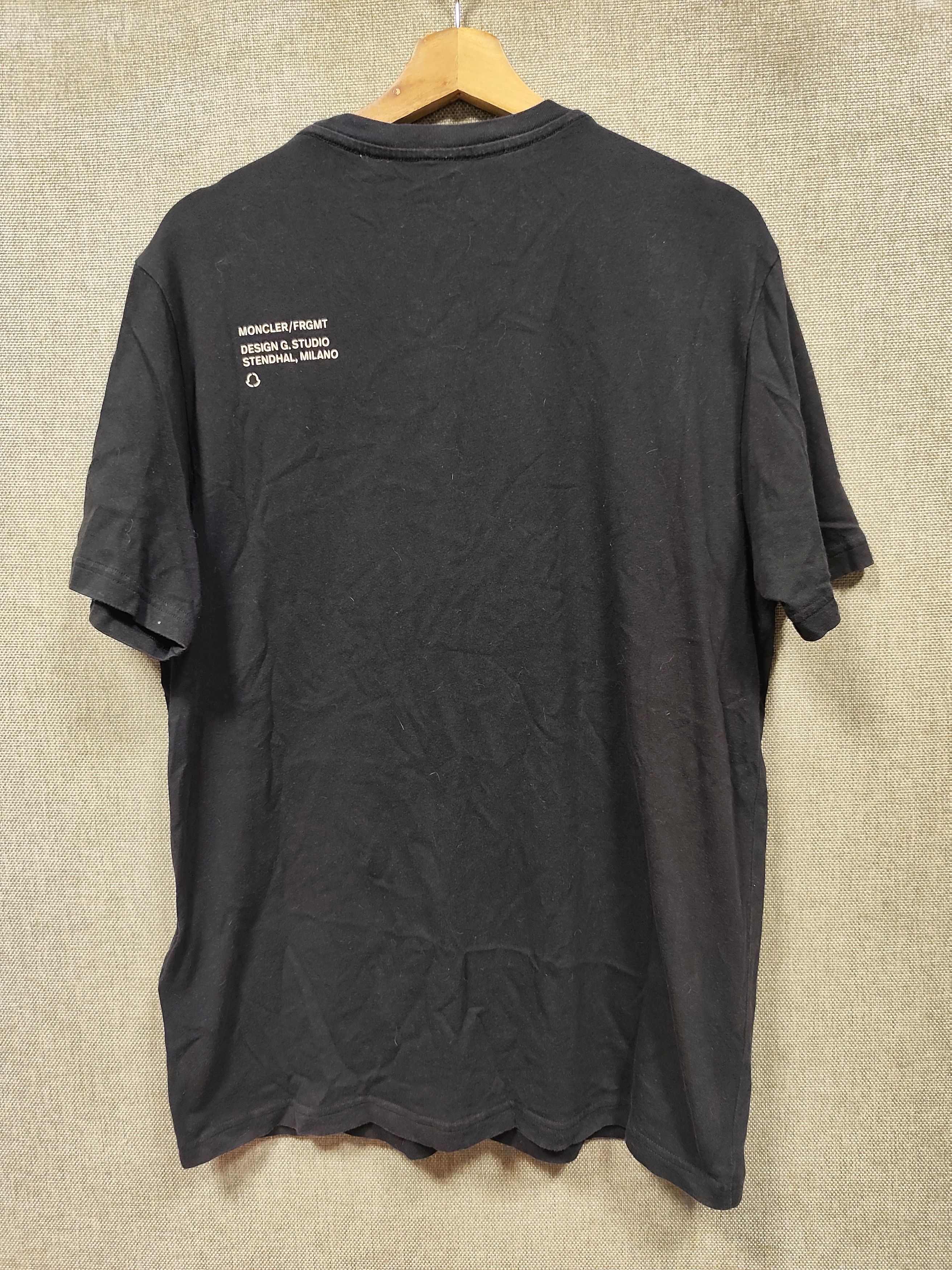 Fragment Design × Lewis Leathers × Moncler Moncler x Fragment tee Size US M / EU 48-50 / 2 - 2 Thumbnail