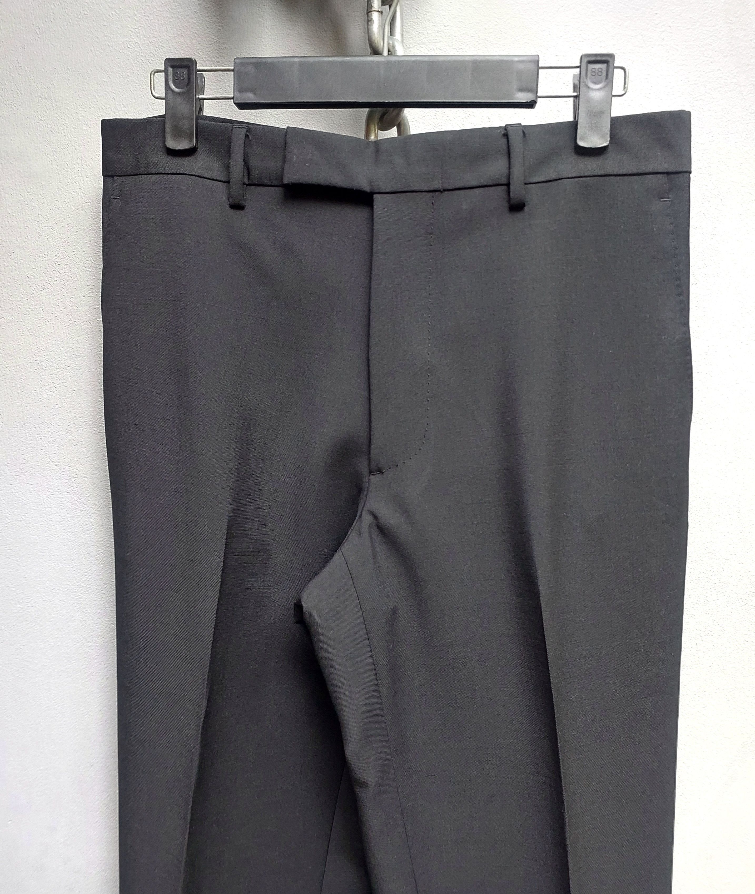 Raf Simons Raf Simons Flat Front Tailored Wool Trouser Size US 44 / EU 60 - 8 Thumbnail
