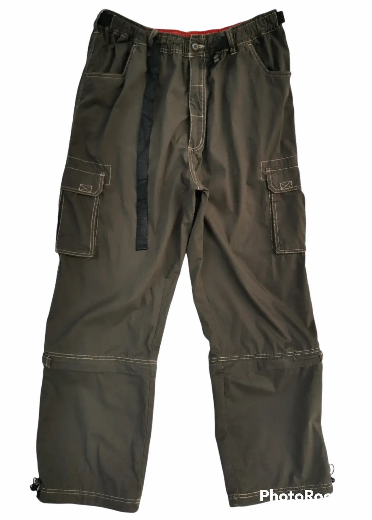 Bottega Veneta Nylon Cargo Pants