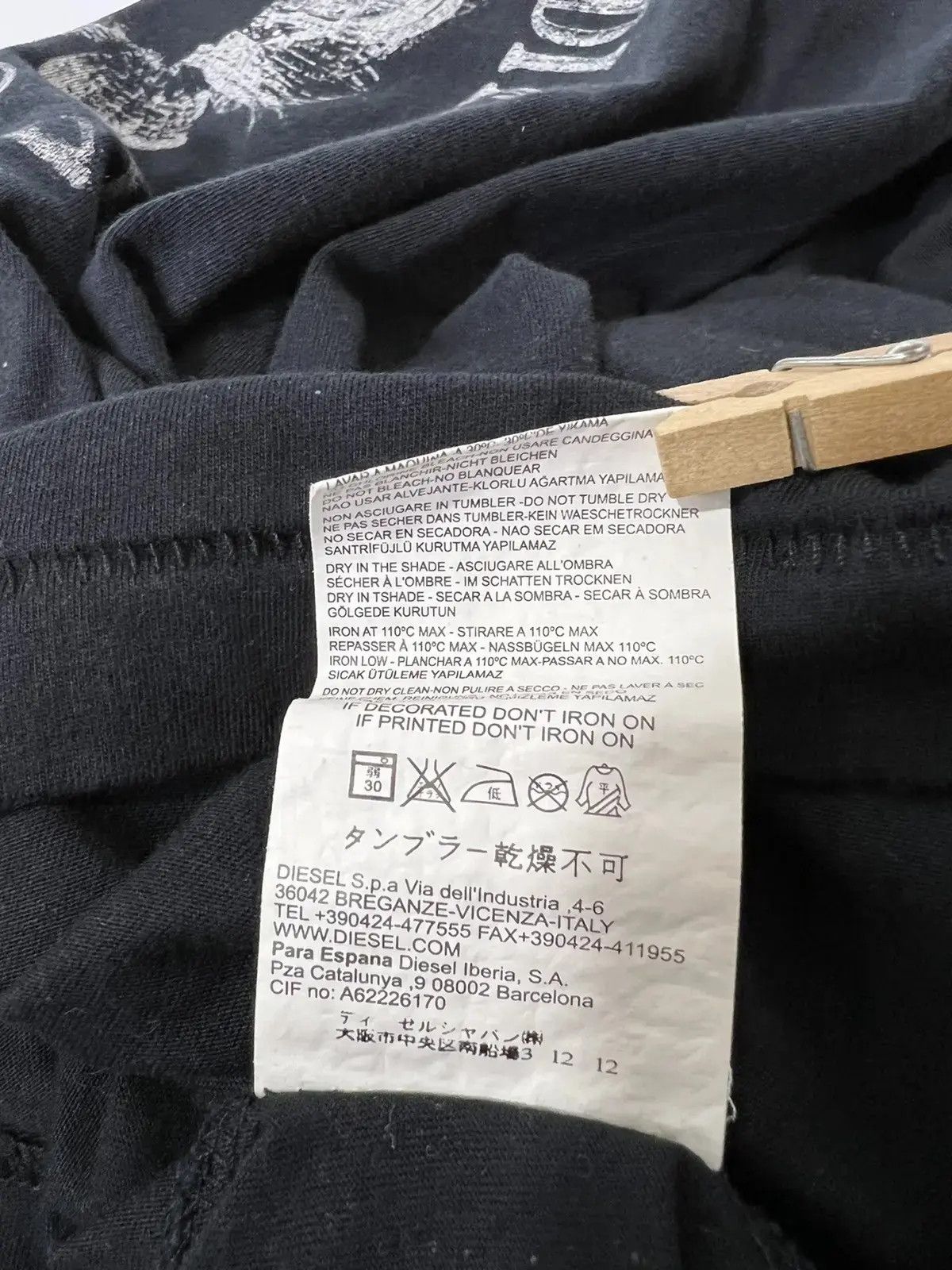 Diesel Diesel big logo t-shirt Size US M / EU 48-50 / 2 - 5 Thumbnail