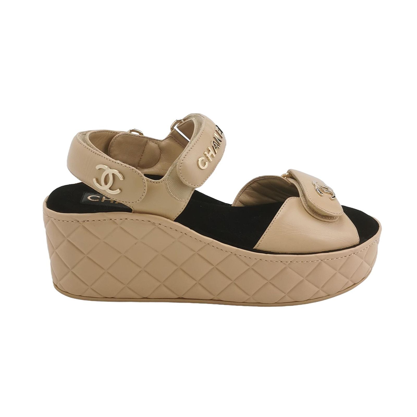 Chanel Chanel Women 8 Sandals Size US 8 / IT 38 - 1 Thumbnail