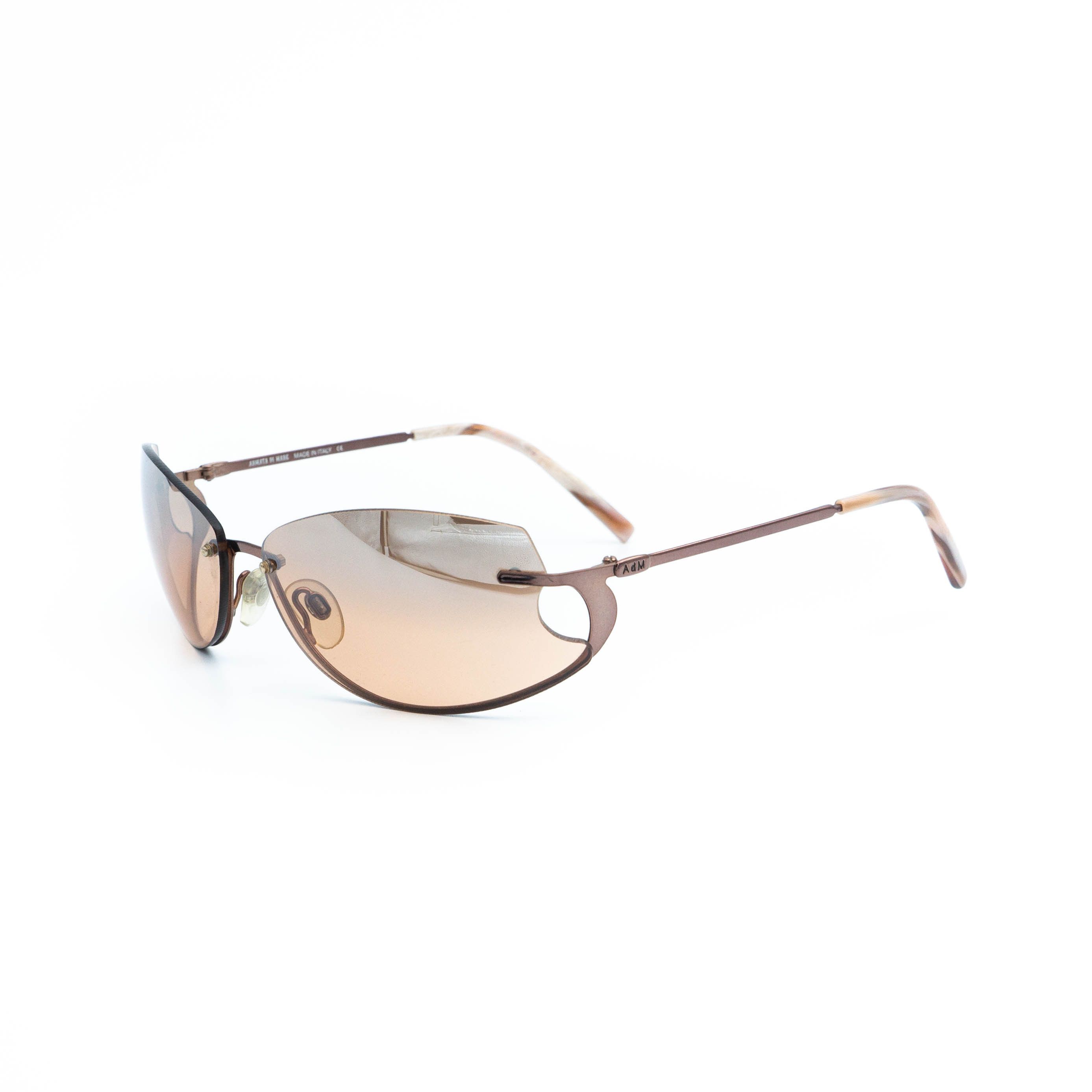 Safilo Armata Di Mare Adm S615 Rimless Brown Sunglasses Size ONE SIZE - 1 Thumbnail