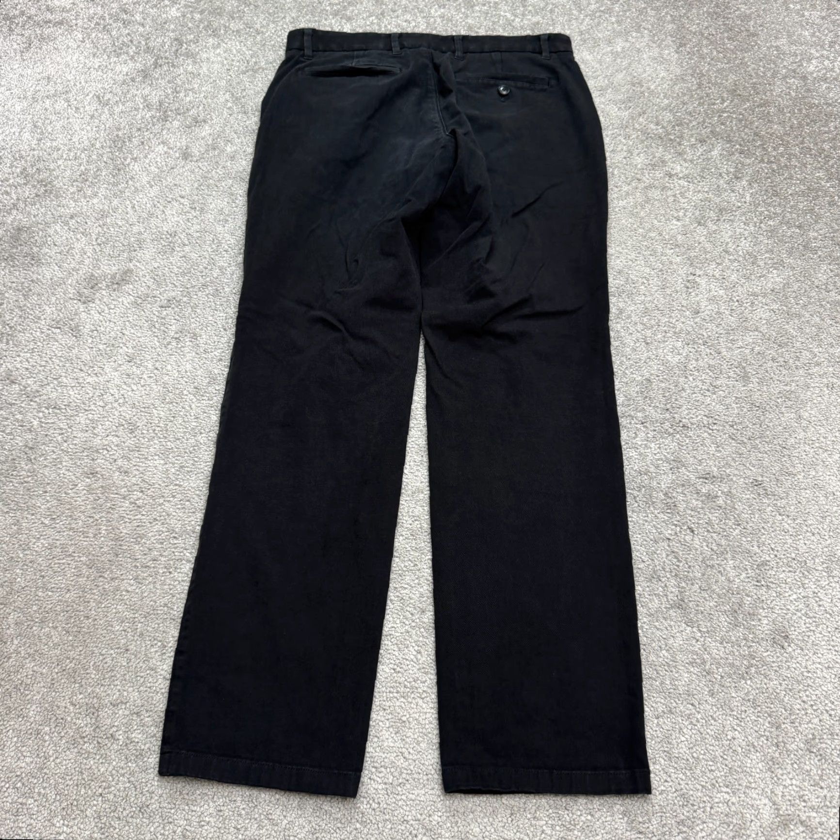 Everlane Everlane Pants Chino Slim Fit Men 30x28 Black Straight Leg Cotton Vintage? No (but check). Size US 30 / EU 46 - 2 Thumbnail