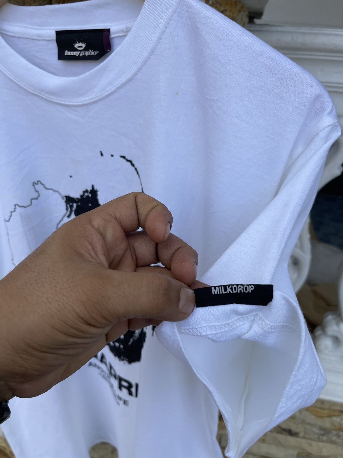 If Six Was Nine Last Drop🔥Rare🔥Spring/Summer 2003 Funny Graphics T-Shirt Size US L / EU 52-54 / 3 - 6 Thumbnail