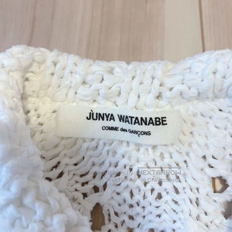 Other Junya Watanabe Ivory Knit Top Coat Size US S / EU 44-46 / 1 - 7 Thumbnail
