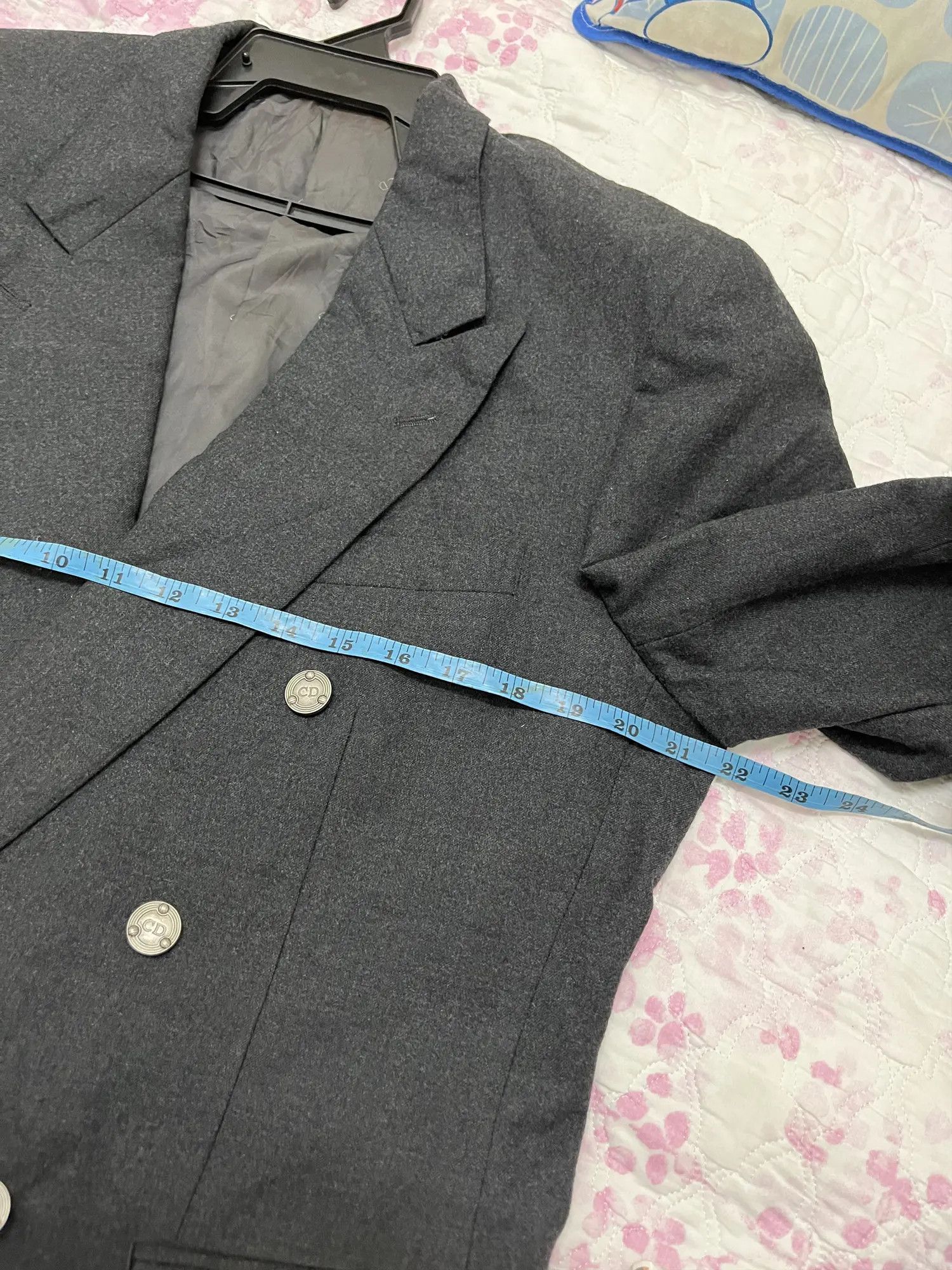 Christian Dior Monsieur Dior 6 Buttons Wool Jacket Size US L / EU 52-54 / 3 - 6 Thumbnail