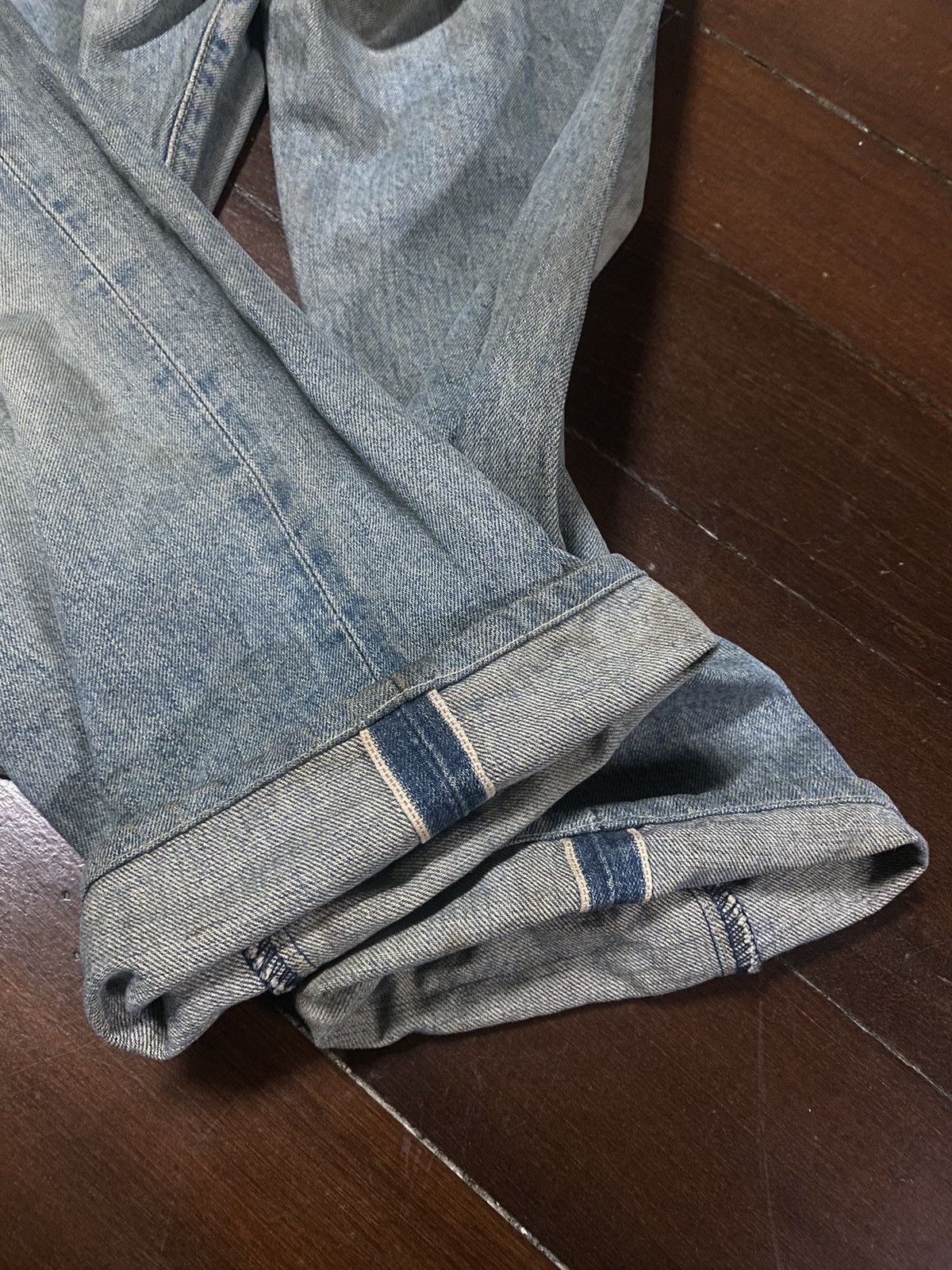 Levi's Vintage Levi’s 503B XX Big E lvc Redline Distressed 34X29 Size US 34 / EU 50 - 17 Thumbnail