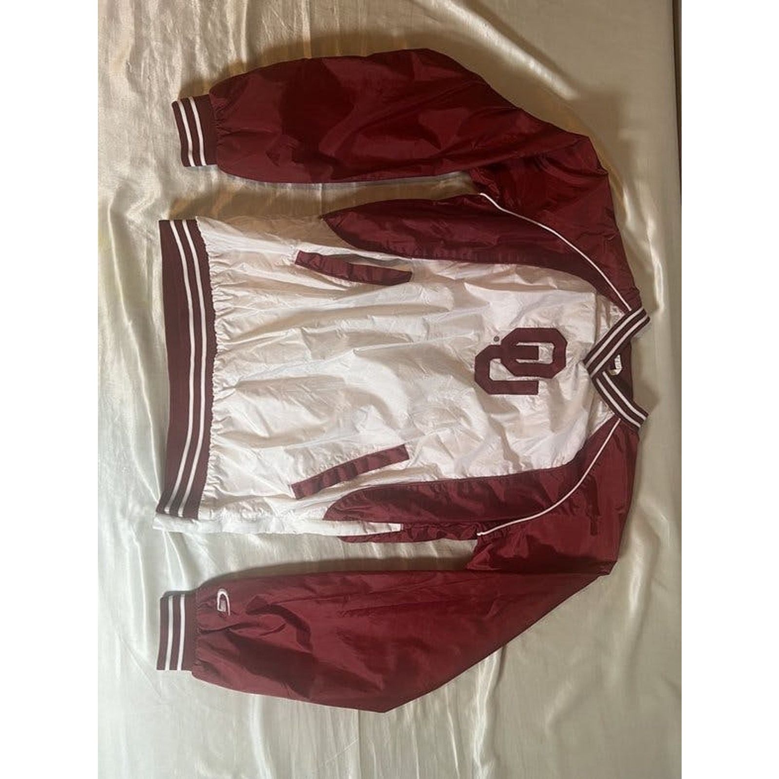 Vintage Oklahoma Uni pullover windbreaker Size US M / EU 48-50 / 2 - 1 Thumbnail
