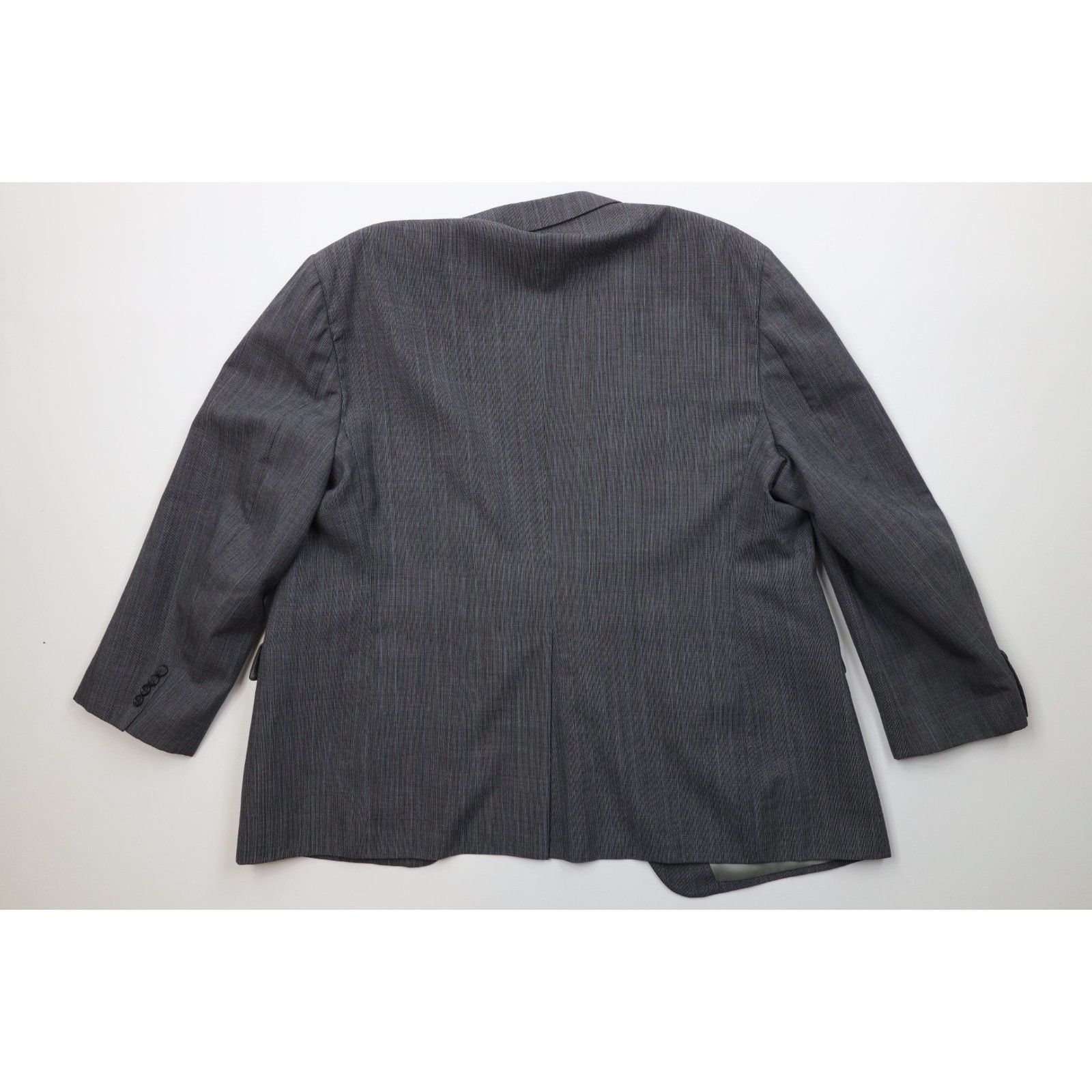 Vintage Vintage 90s Streetwear Hand Tailored 2 Piece Suit Wedding Size 48R - 9 Thumbnail