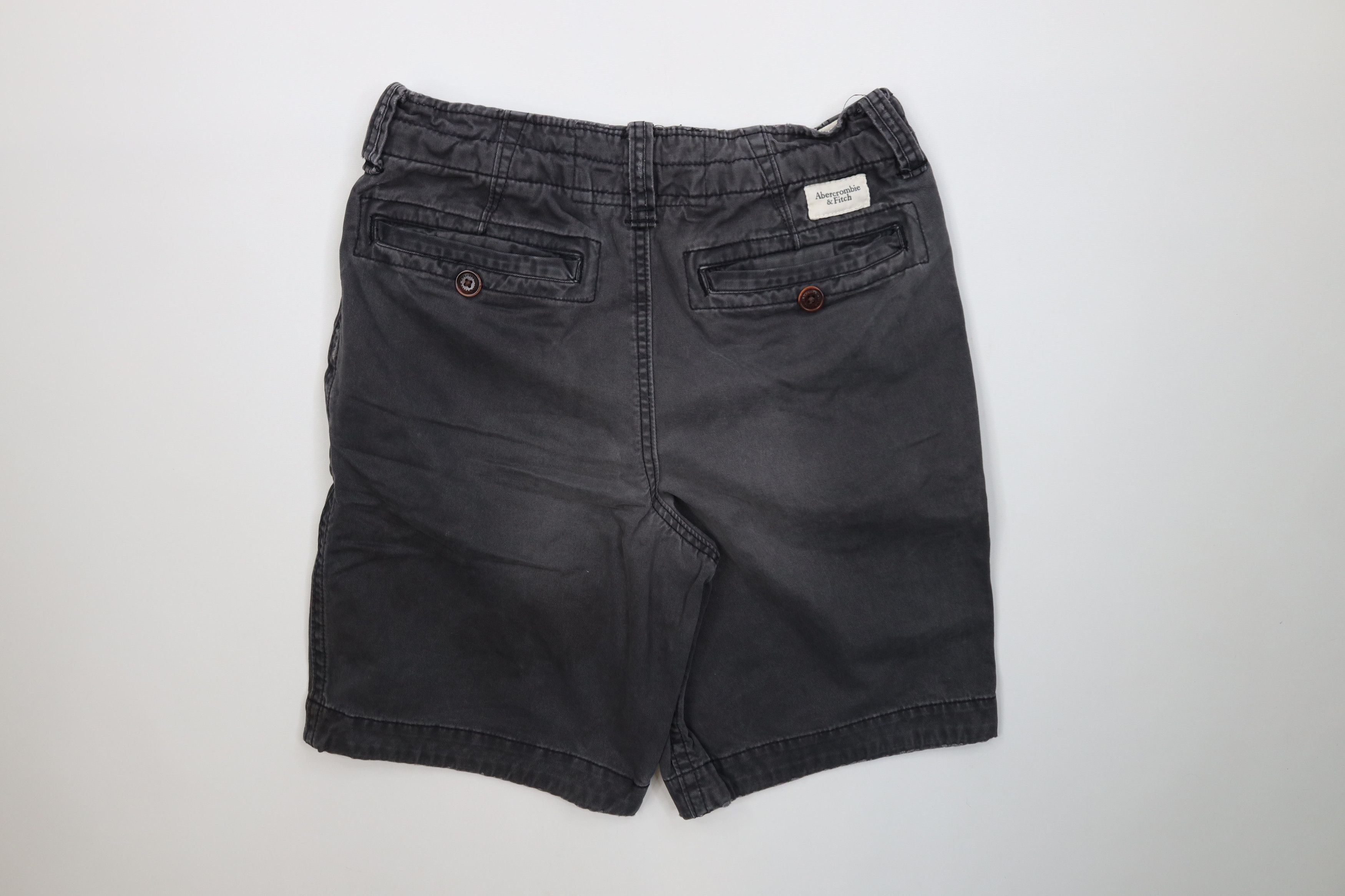 Abercrombie & Fitch Vintage 90s Y2K Abercrombie & Fitch Fly Heavyweight Shorts Size US 28 / EU 44 - 12 Thumbnail